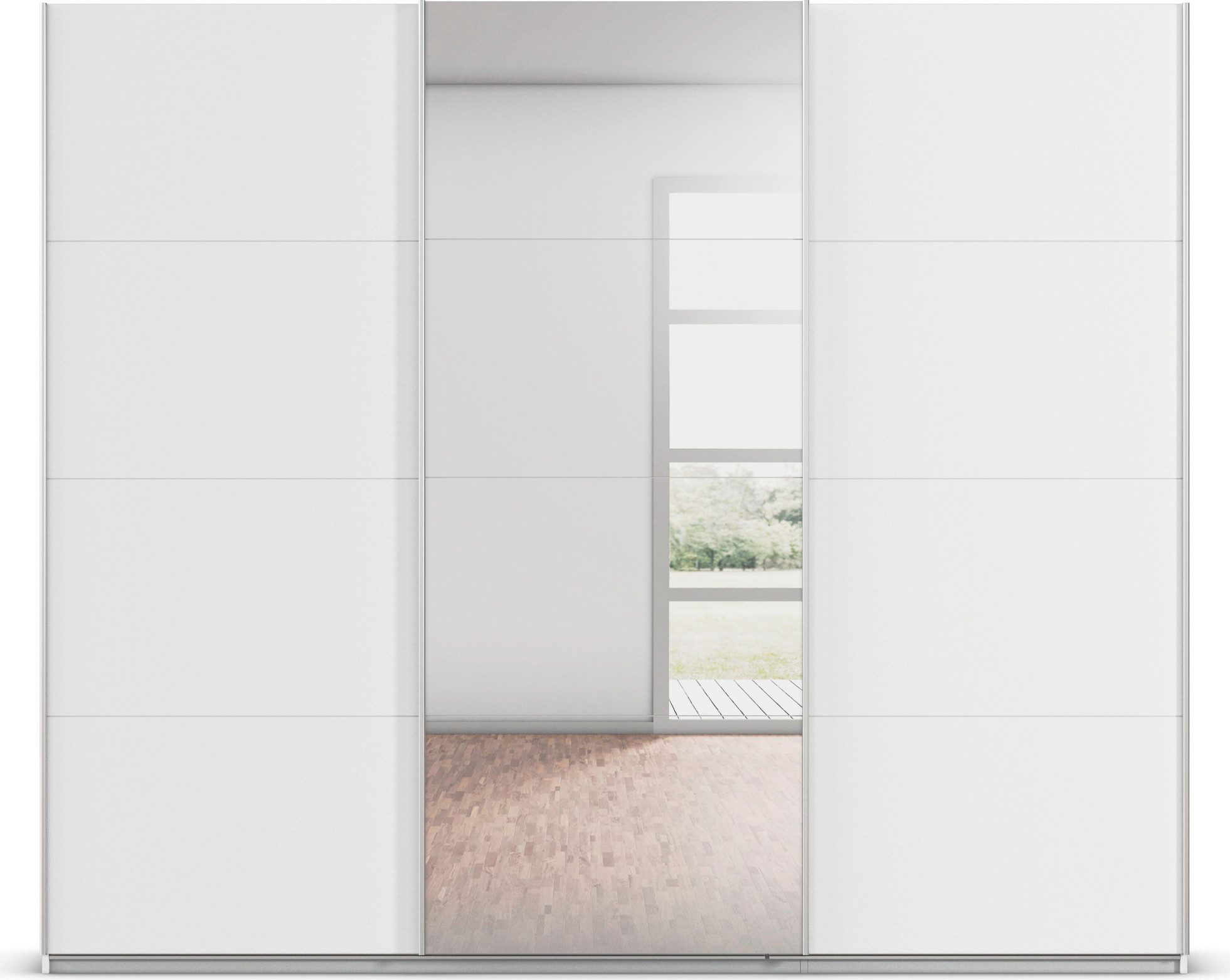 rauch Schuifdeurkast Kledingkast kast OTTO´S CHOICE garderobe AGORDO Top interieur, in 4 breedtes en 2 hoogtes MADE IN GERMANY