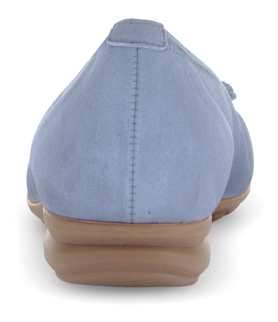 Gabor Ballerina's Florence , comfort schoen, zakelijke schoen, elastische afwerking, comfortbreedte g (= breed)