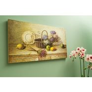 myflair moebel  accessoires artprint fenja wanddecoratie, motief bloemen, 90x48 cm, woonkamer multicolor