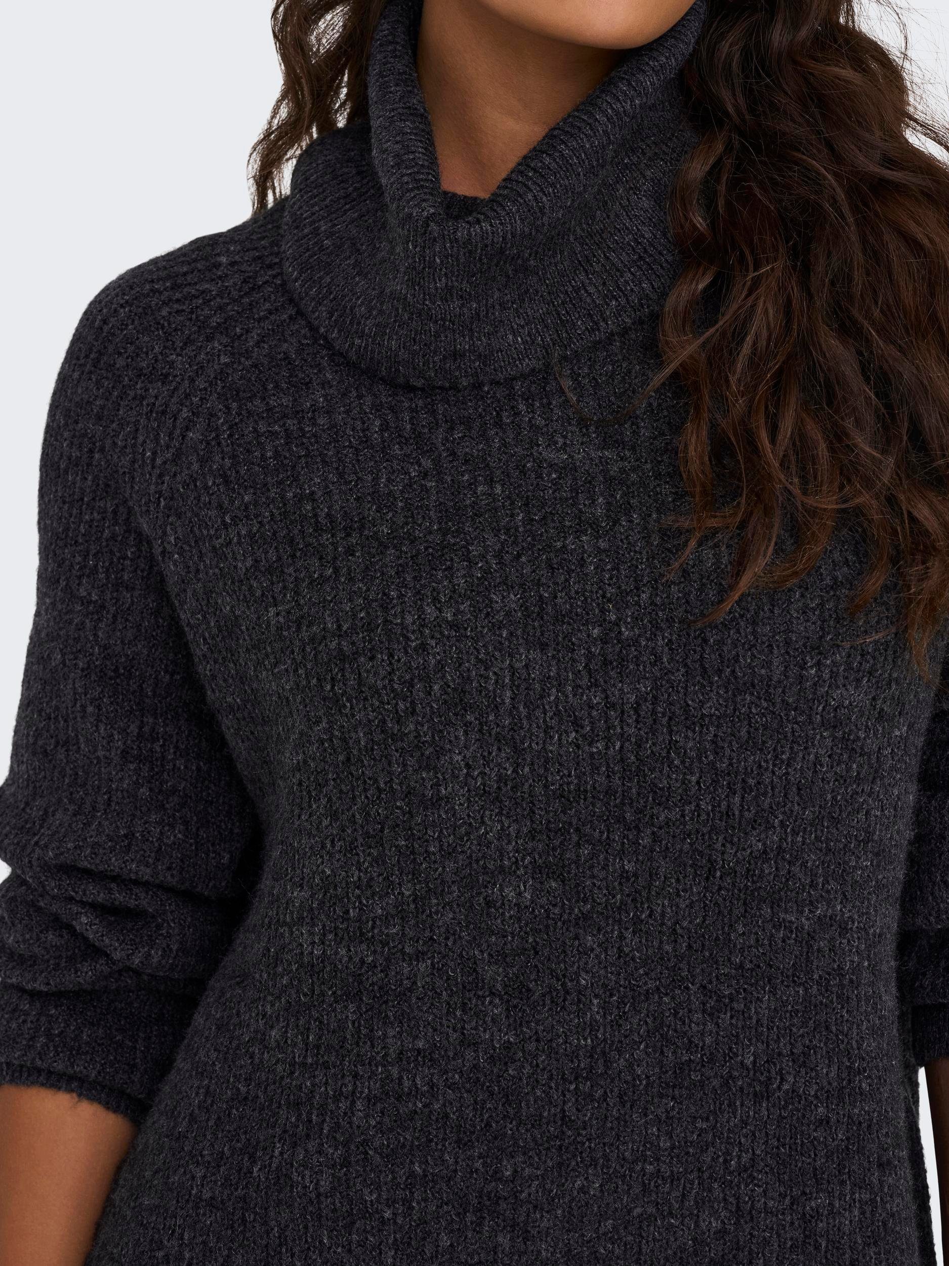 Only Gebreide jurk ONLSILLY LS ROLLNECK DRESS BF KNT