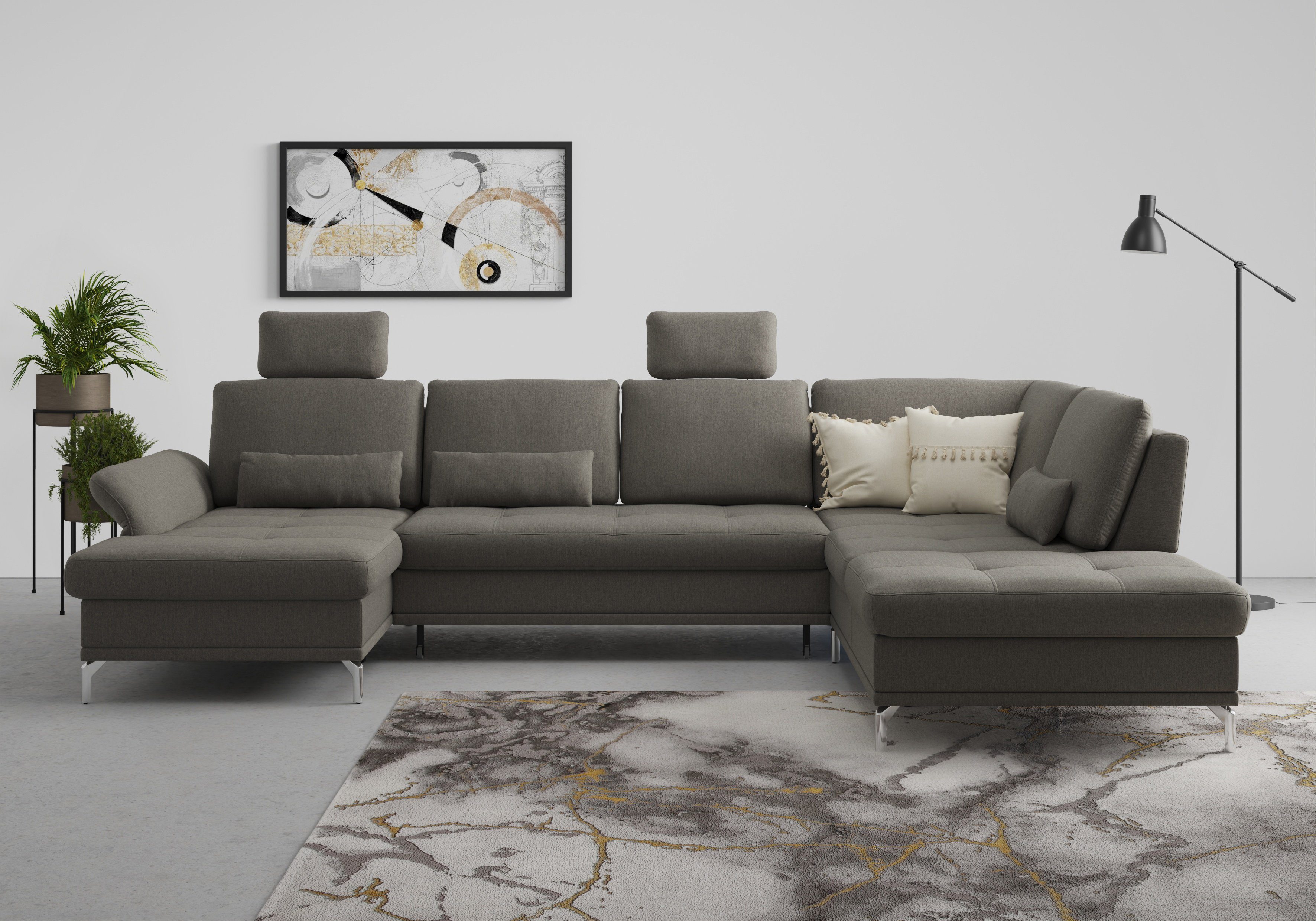INOSIGN Hoofdsteun Palm Beach ook in de bekleding easy clean - eenvoudig met water te reinigen