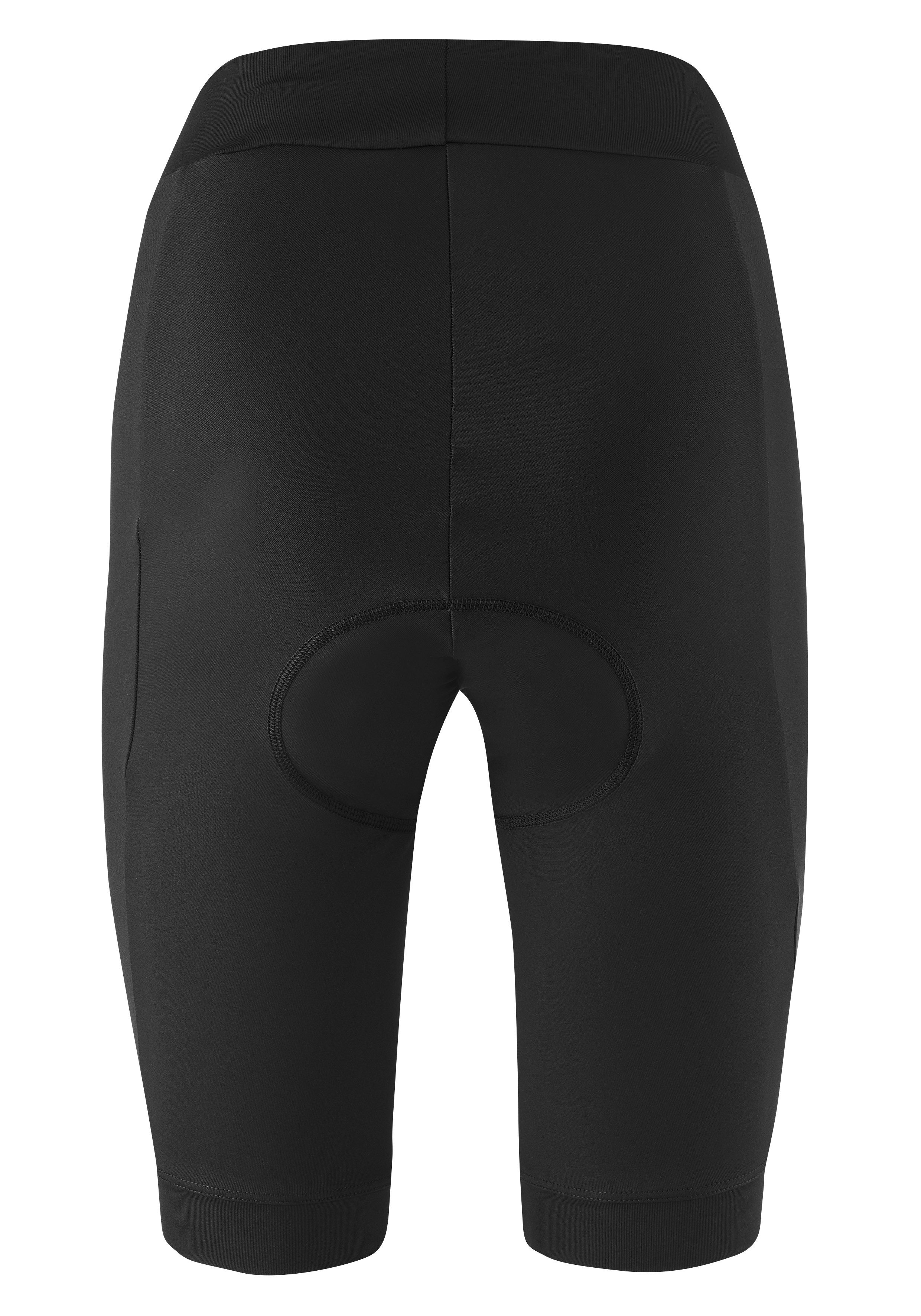 Gonso Fietsbroek Essential Shorts W Dames fietsbroek, korte ademende fietsbroek, zitkussen, Tight Fit