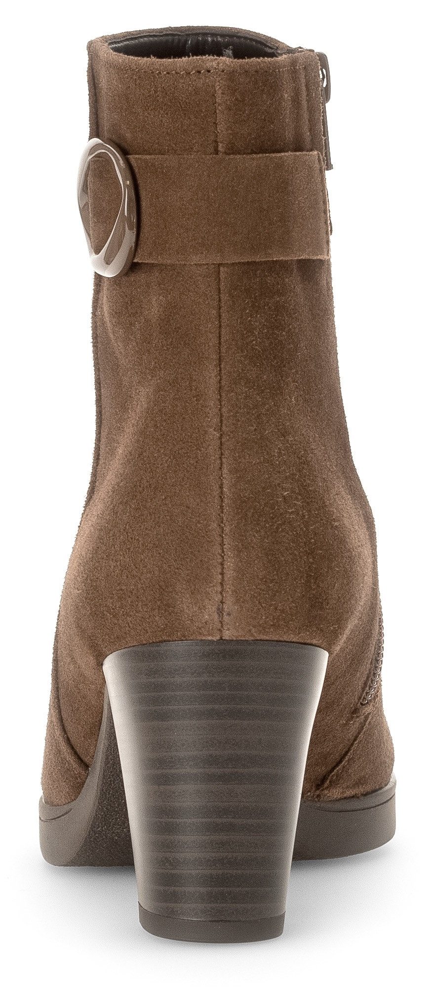 Gabor Laarsjes ANCONA blokhak, ankle boots met trendy schachtontwerp
