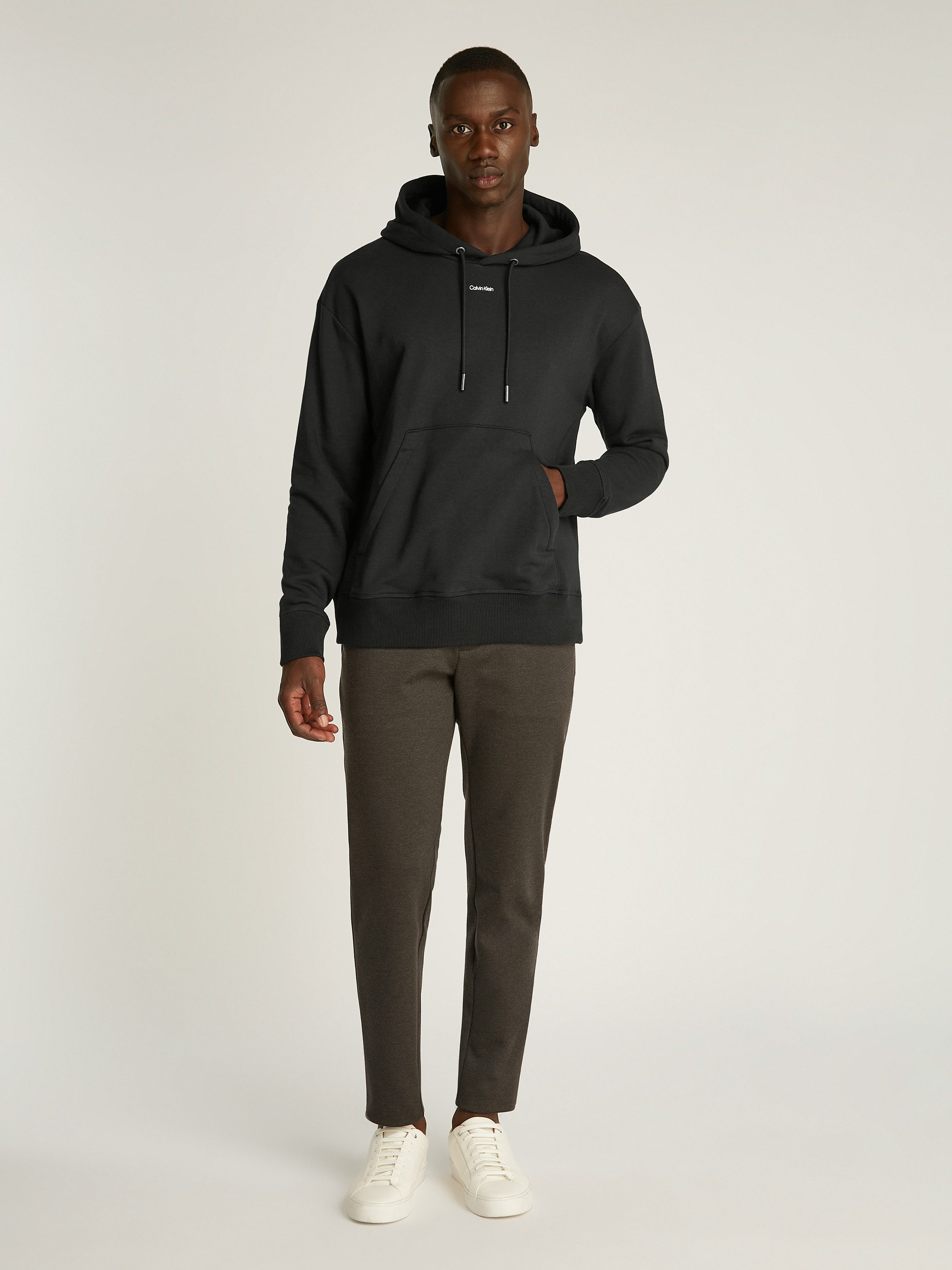 Calvin Klein Hoodie NANO LOGO HOODIE met logo-inscriptie