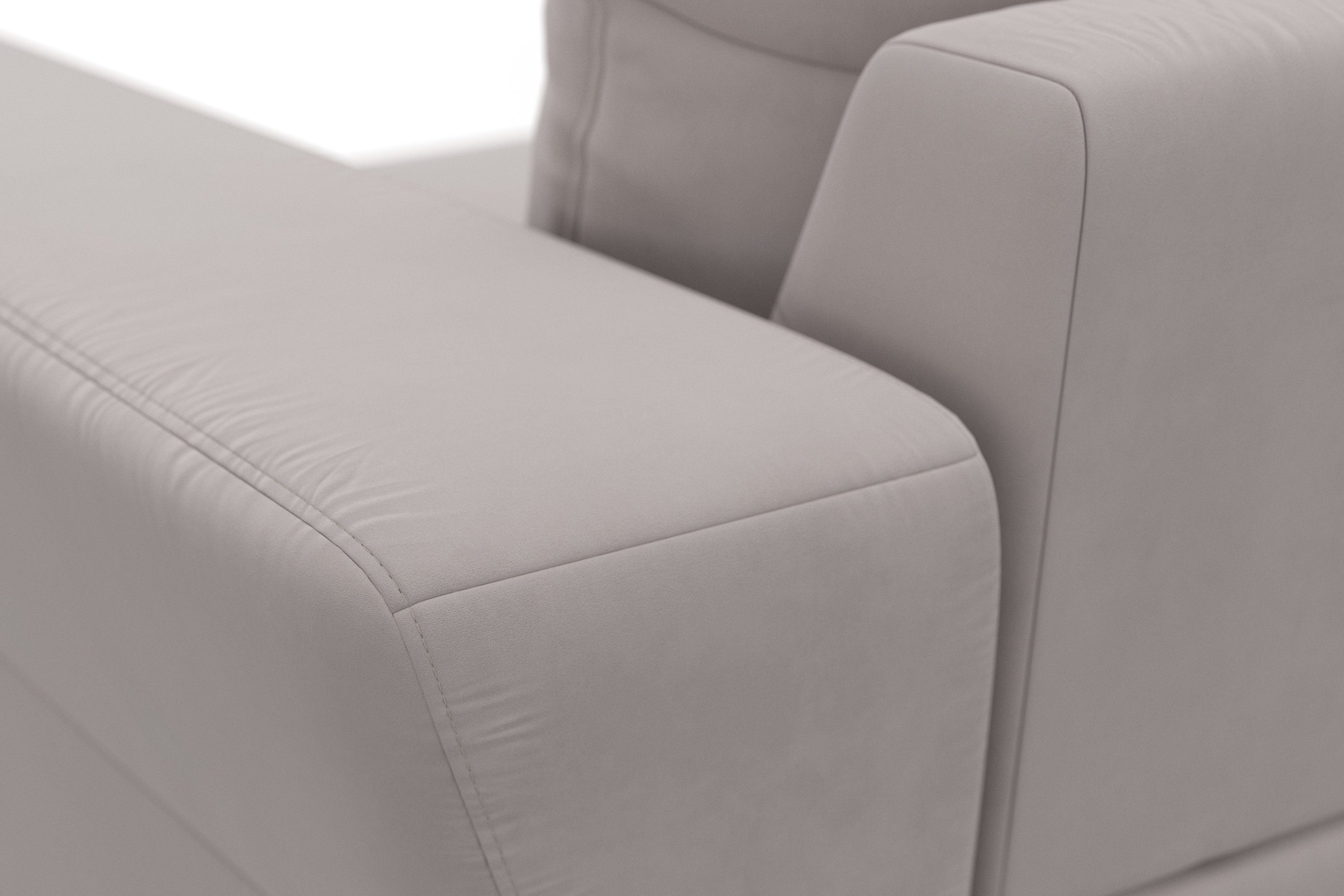 sit&more Hoekbank Cadabra L-vorm Breedte 356 cm, met zitdiepteverstelling