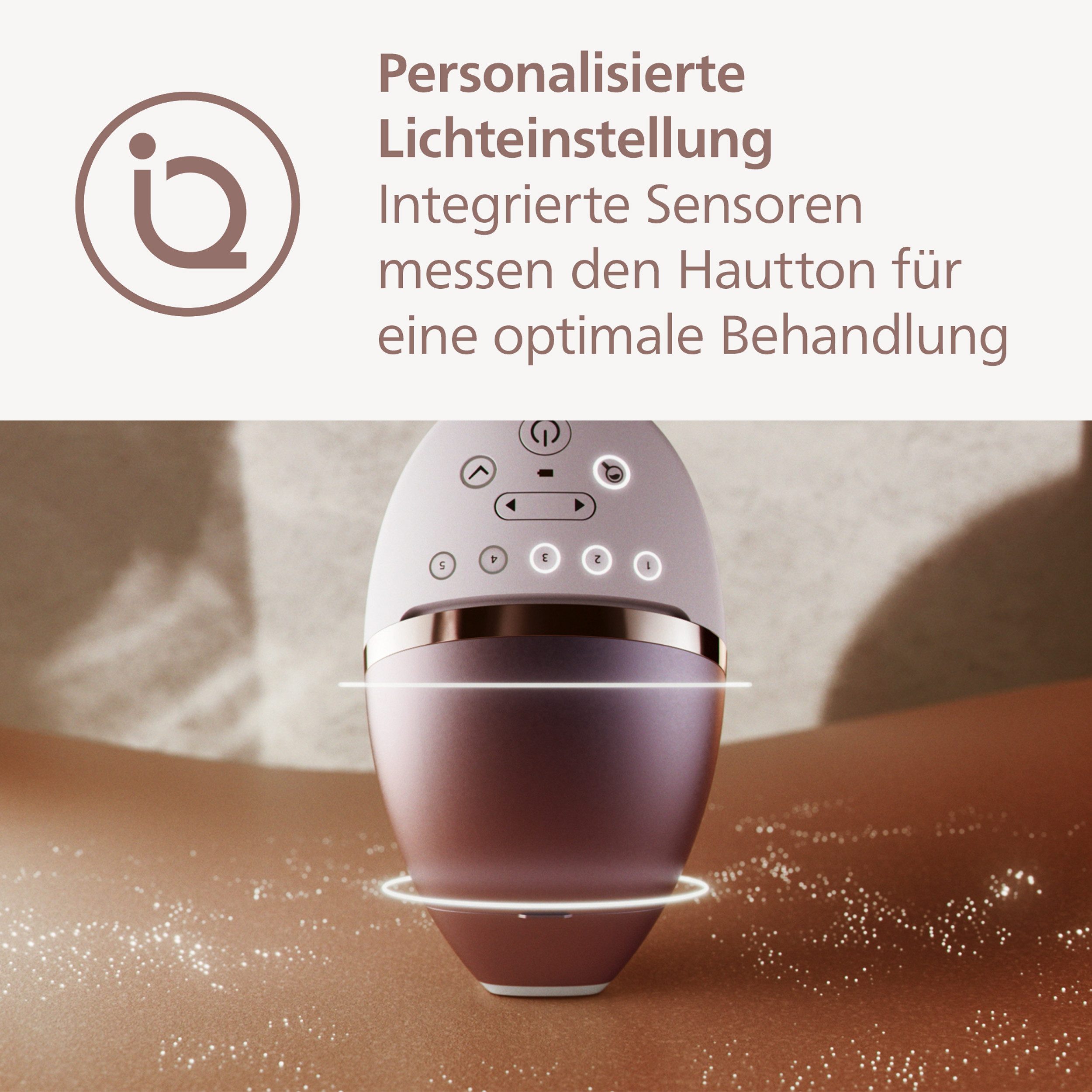 Philips IPL-ontharingsapparaat Lumea S8000 BRI947/00 4 opzetstukken (oksels, bikinilijn, lichaam en gezicht)