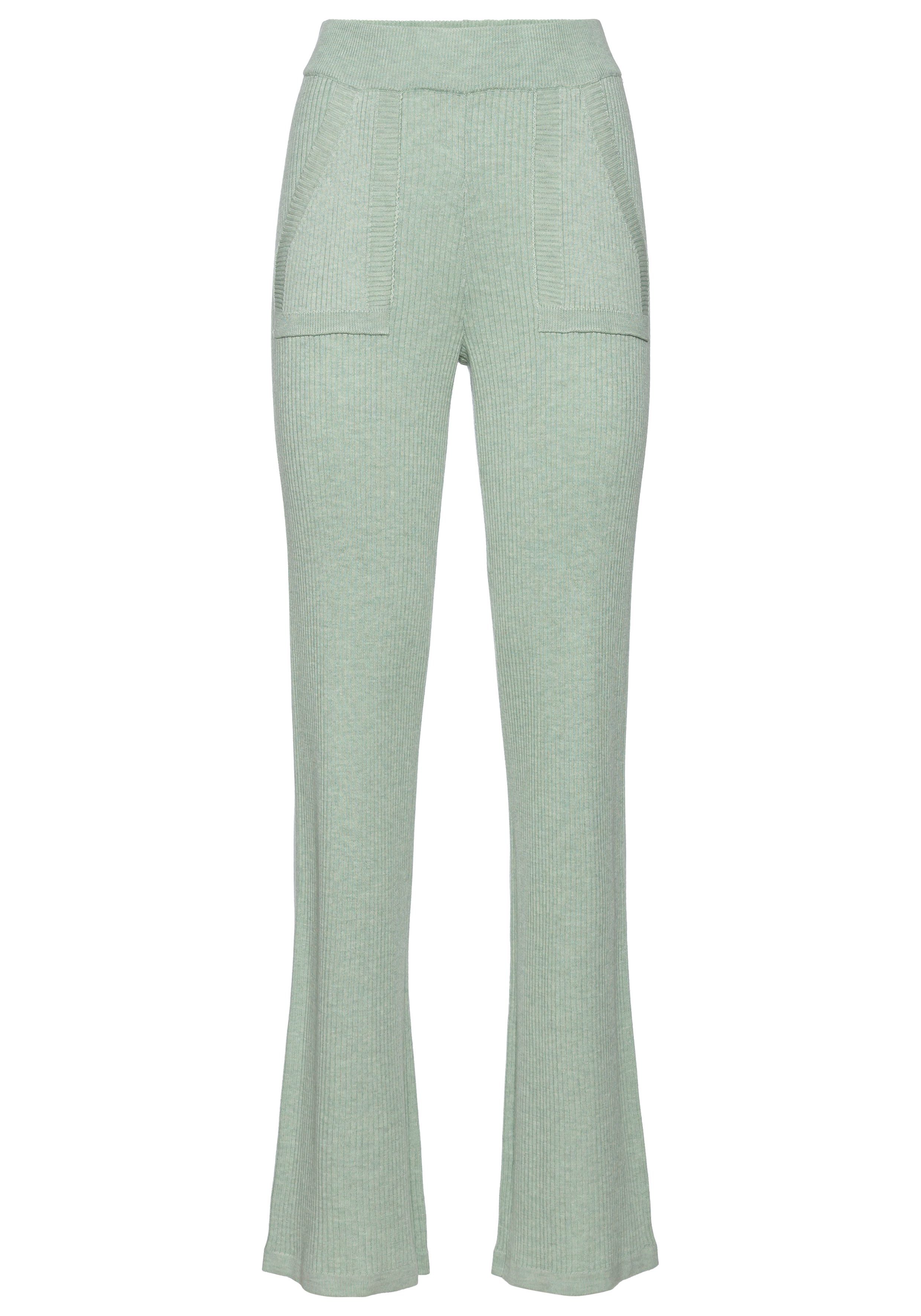 French Connection Tricotbroek Loungebroek Relaxbroek met lichte uitlopende pijpen loungewear