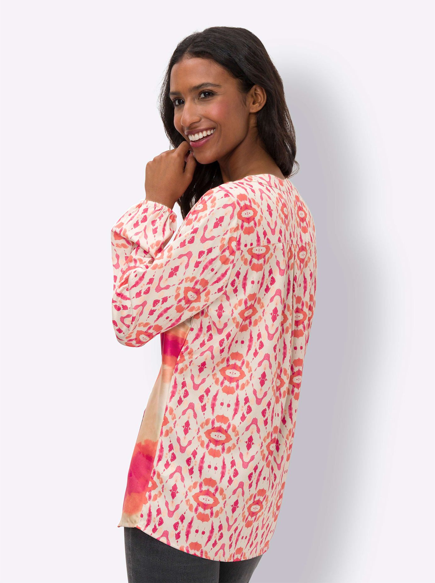 heine Gedessineerde blouse