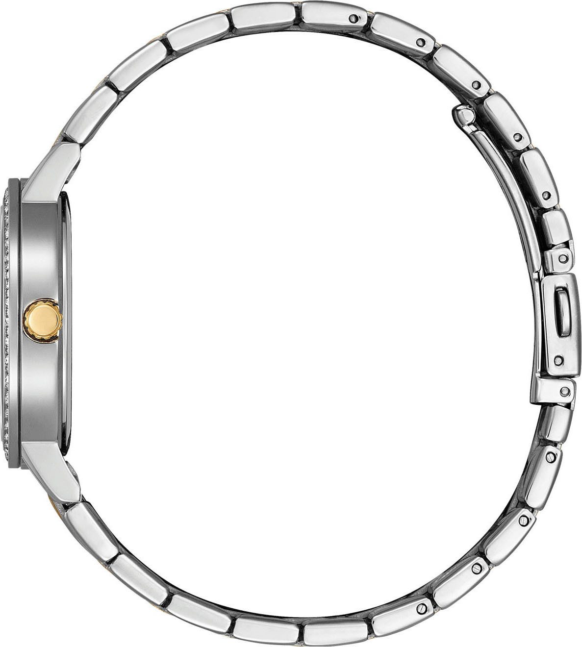 Citizen Kwartshorloge Horloge, dameshorloge, stalen band, analoog
