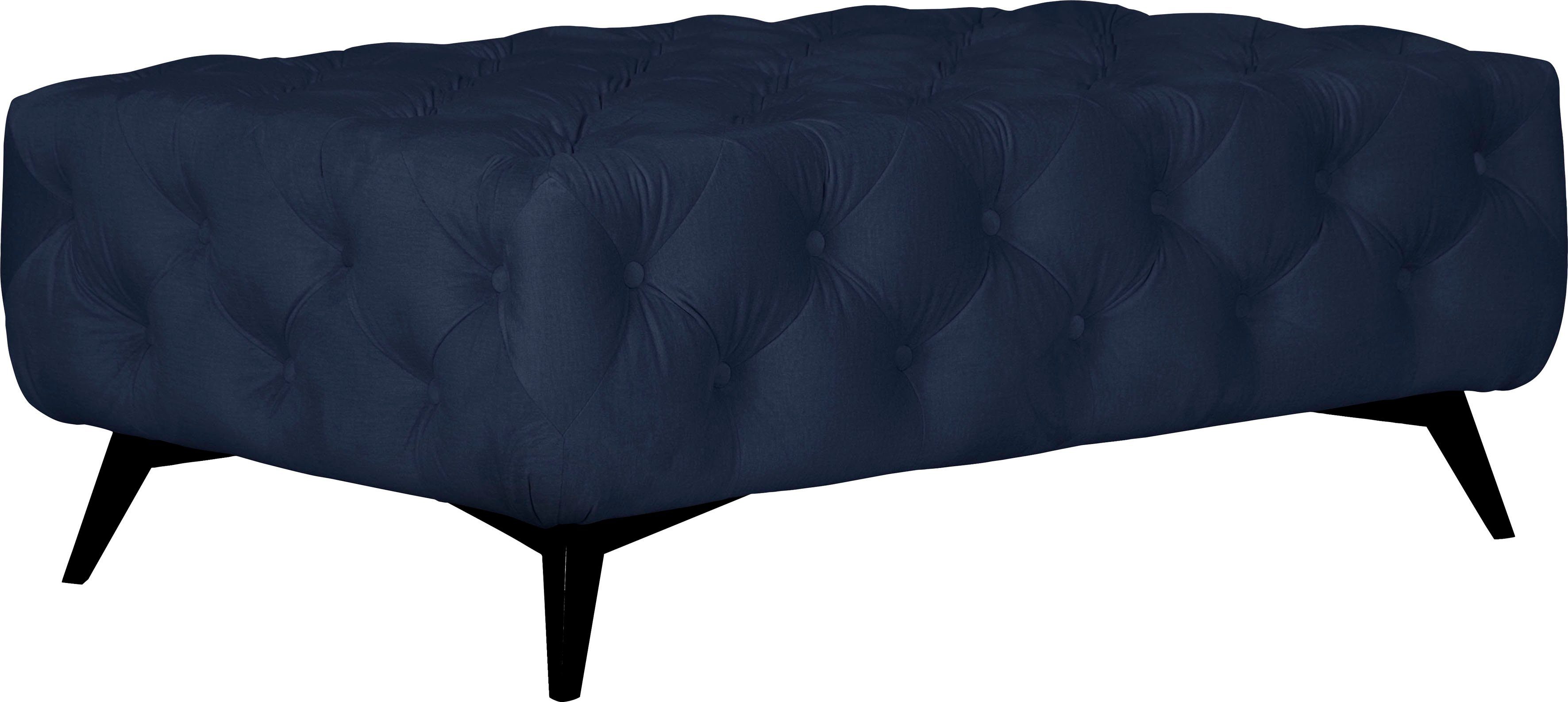 Leonique Hocker Amaury Chesterfield-look, breedte 120 cm, kleur van de poten ter keuze