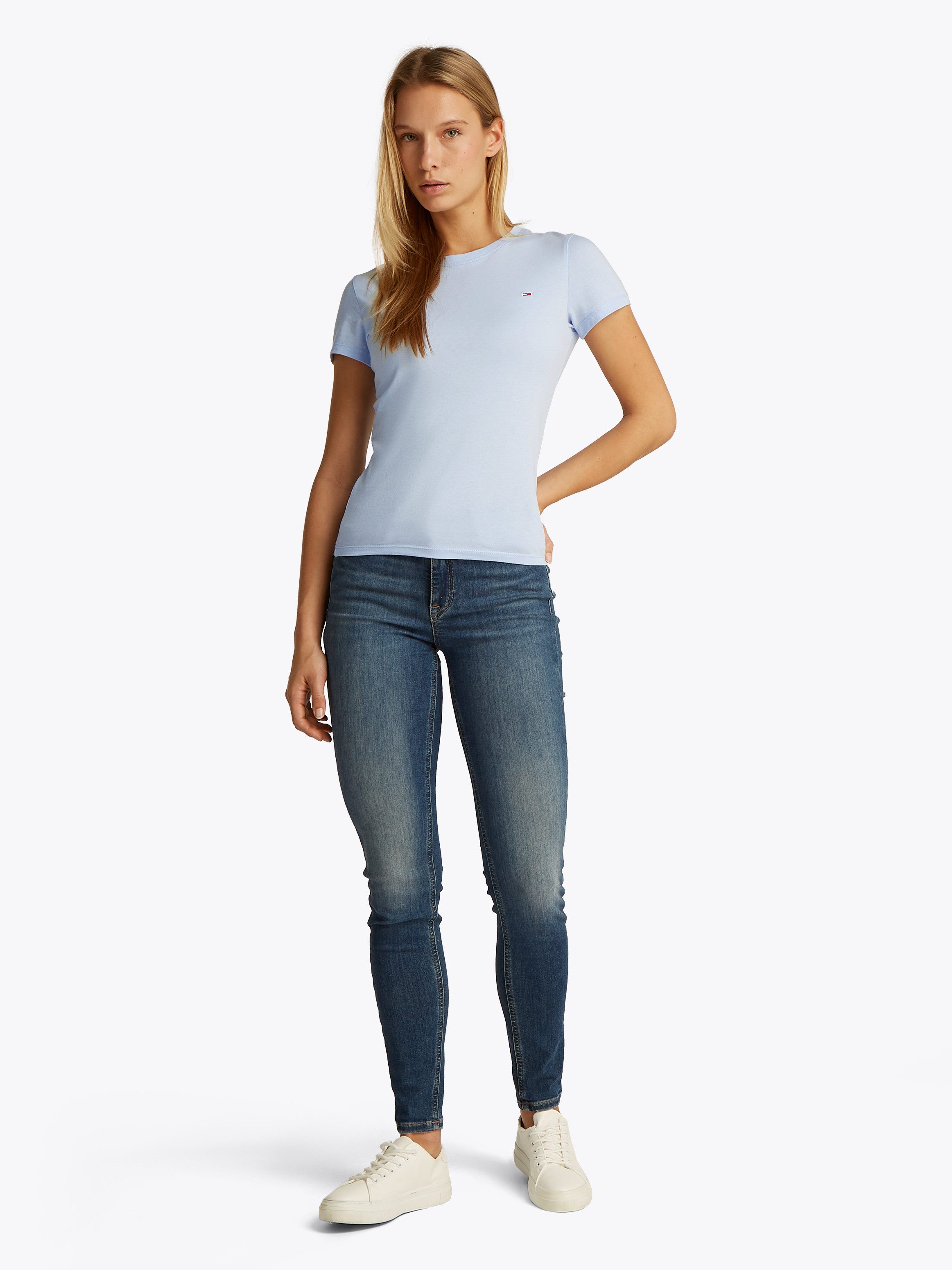 TOMMY JEANS T-shirt TJW SLIM C-NECK TEE