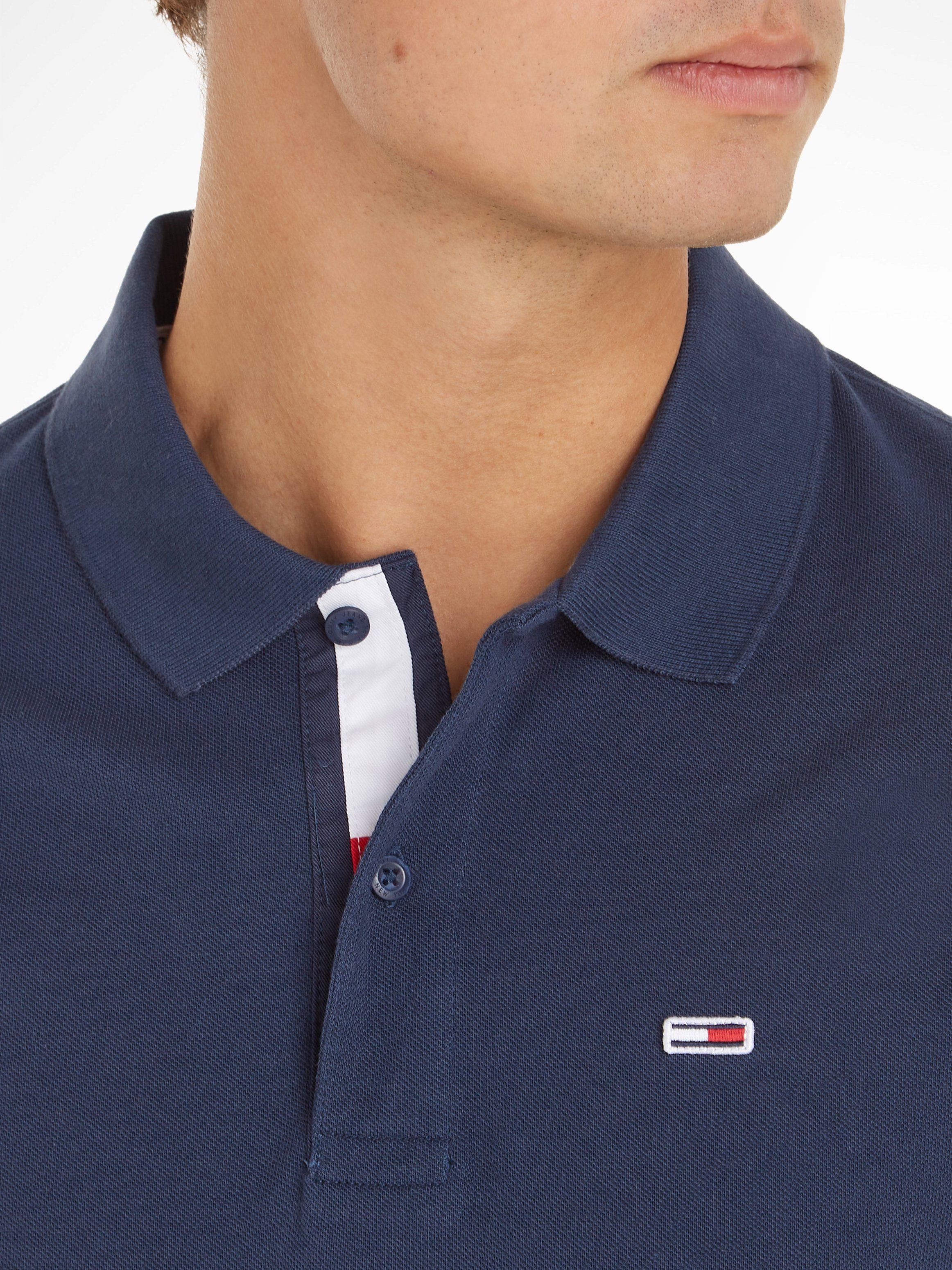TOMMY JEANS Poloshirt TJM SLIM PLACKET POLO