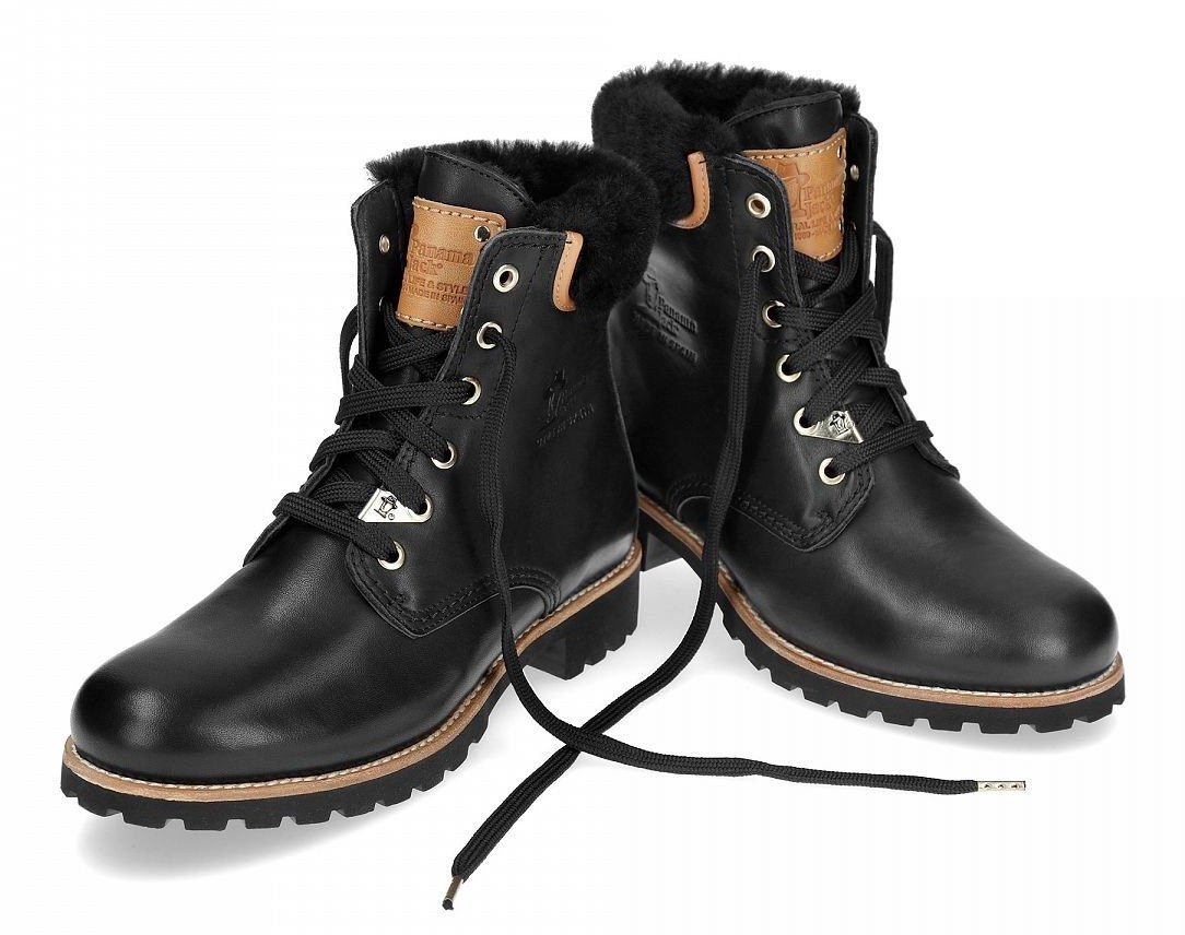 Panama Jack Winterlaarzen lace-up boots, ankle boots with logo embossing