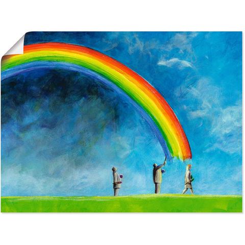 Artland artprint Regenbogen malen
