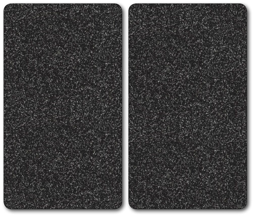 KESPER for kitchen & home Afdekplaat fornuis Multi-glazen snijplank, graniet snijplanken grijs