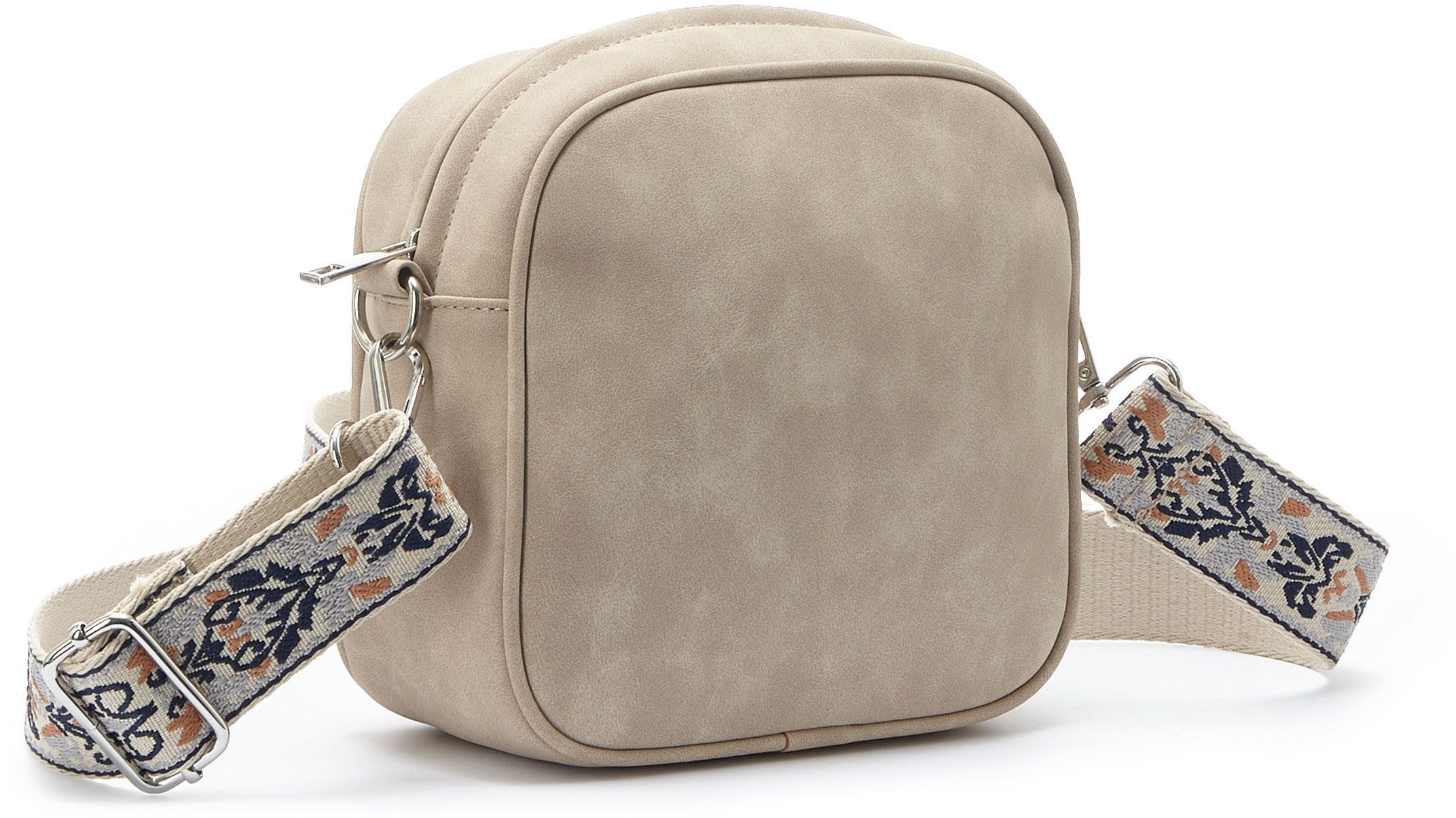 Vivance Schoudertas Handtas crossbody-bag met verwisselbare schouderriemen VEGAN