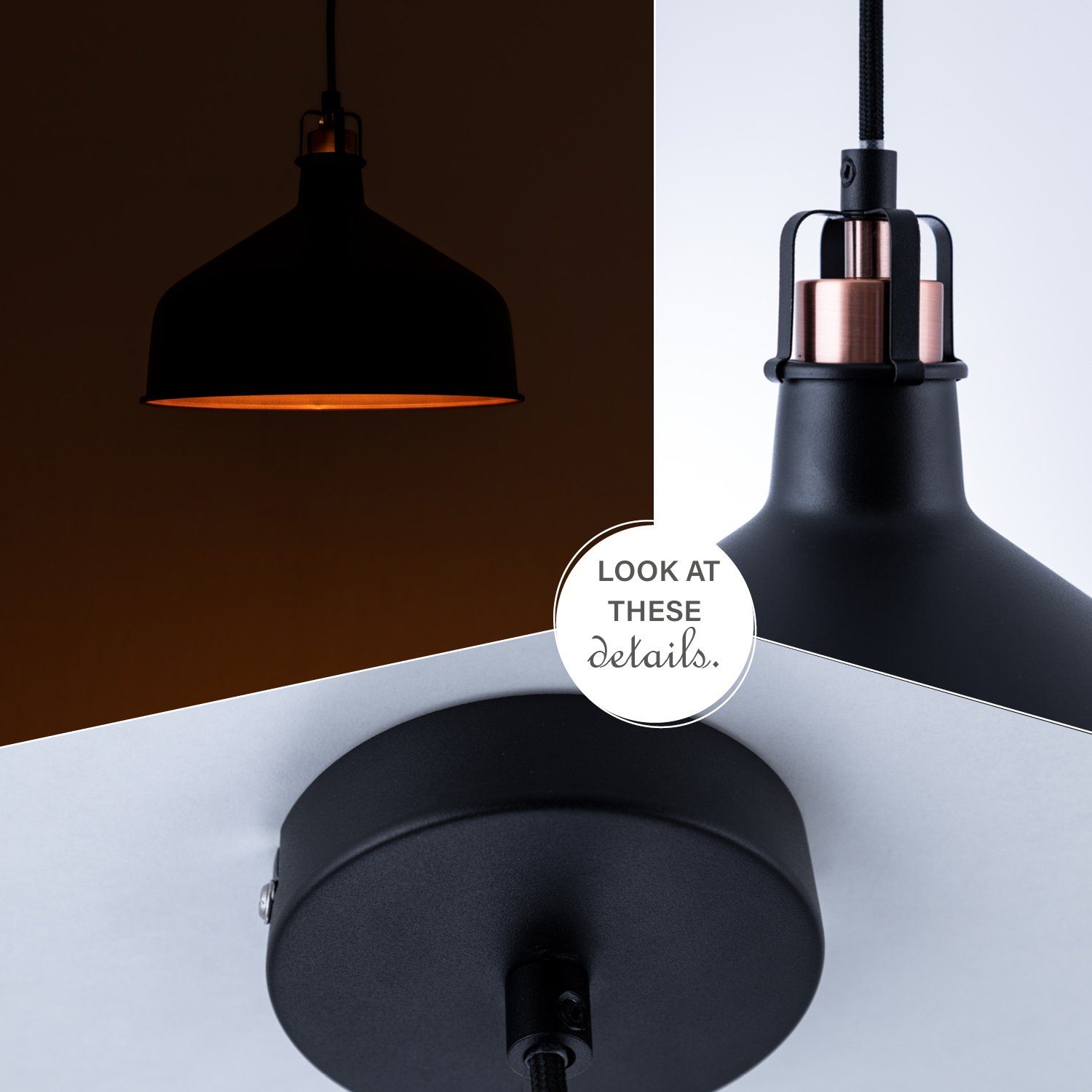 Paco Home Hanglamp James Keukenlamp hangend hanglamp eetkamer Eettafellamp Industrial