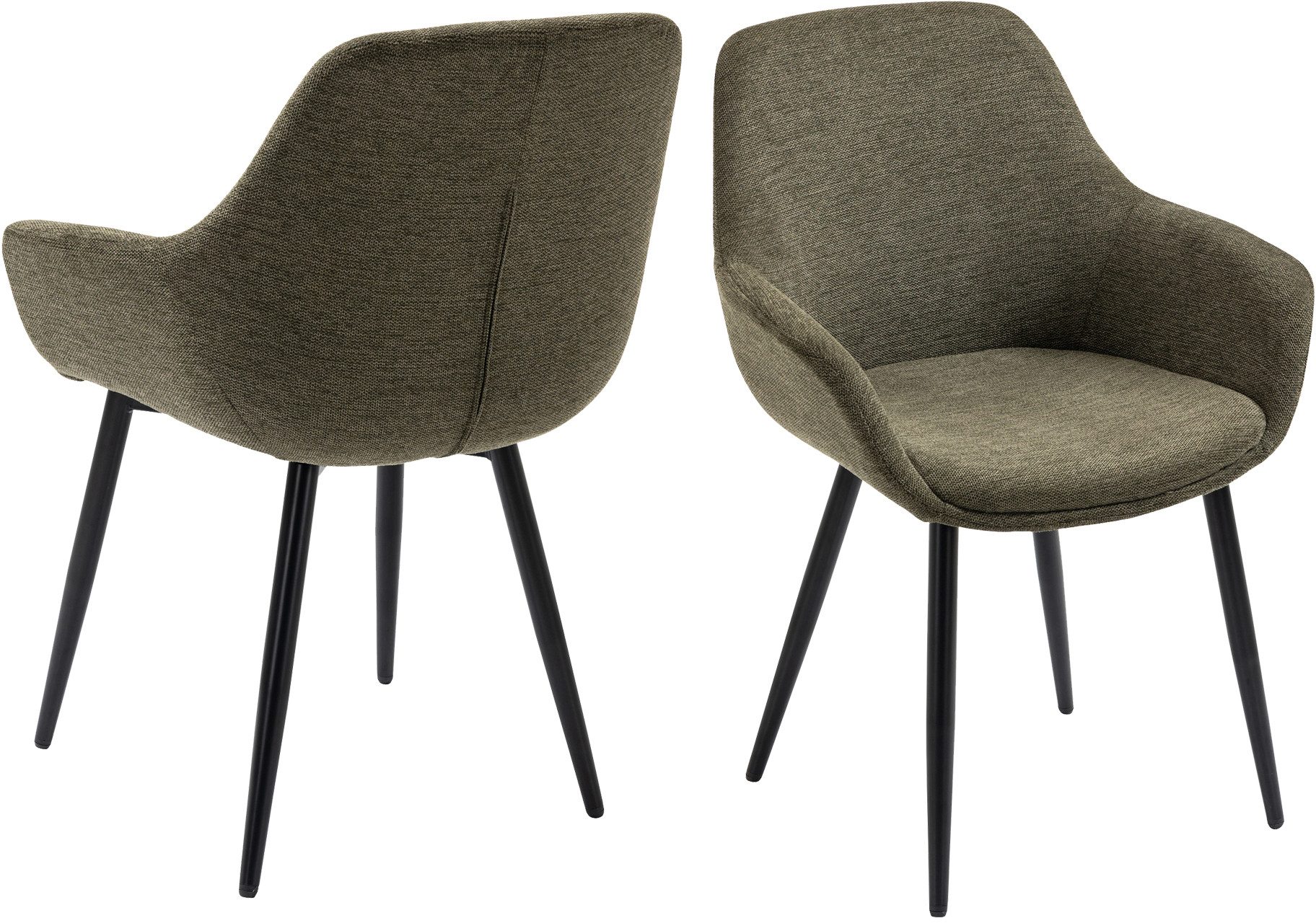 SalesFever Eethoek Tafelblad behandeld met OSMO hardwasolie in zijdeglans afwerking (set, 5-delig)