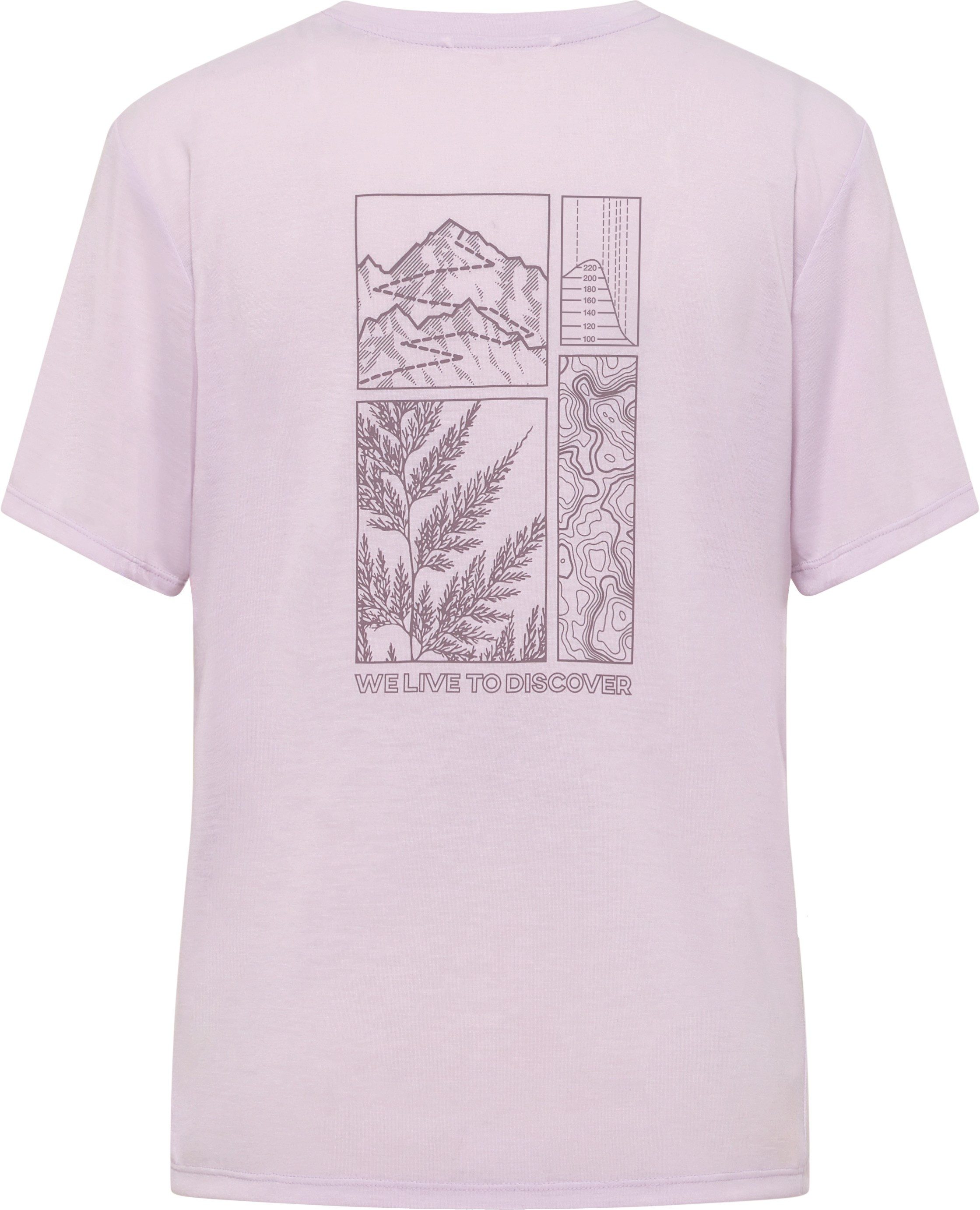 Jack Wolfskin T-shirt VONNAN GRAPHIC T W