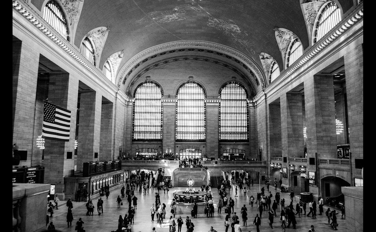 Papermoon Fotobehang Hauptbahnhof New York