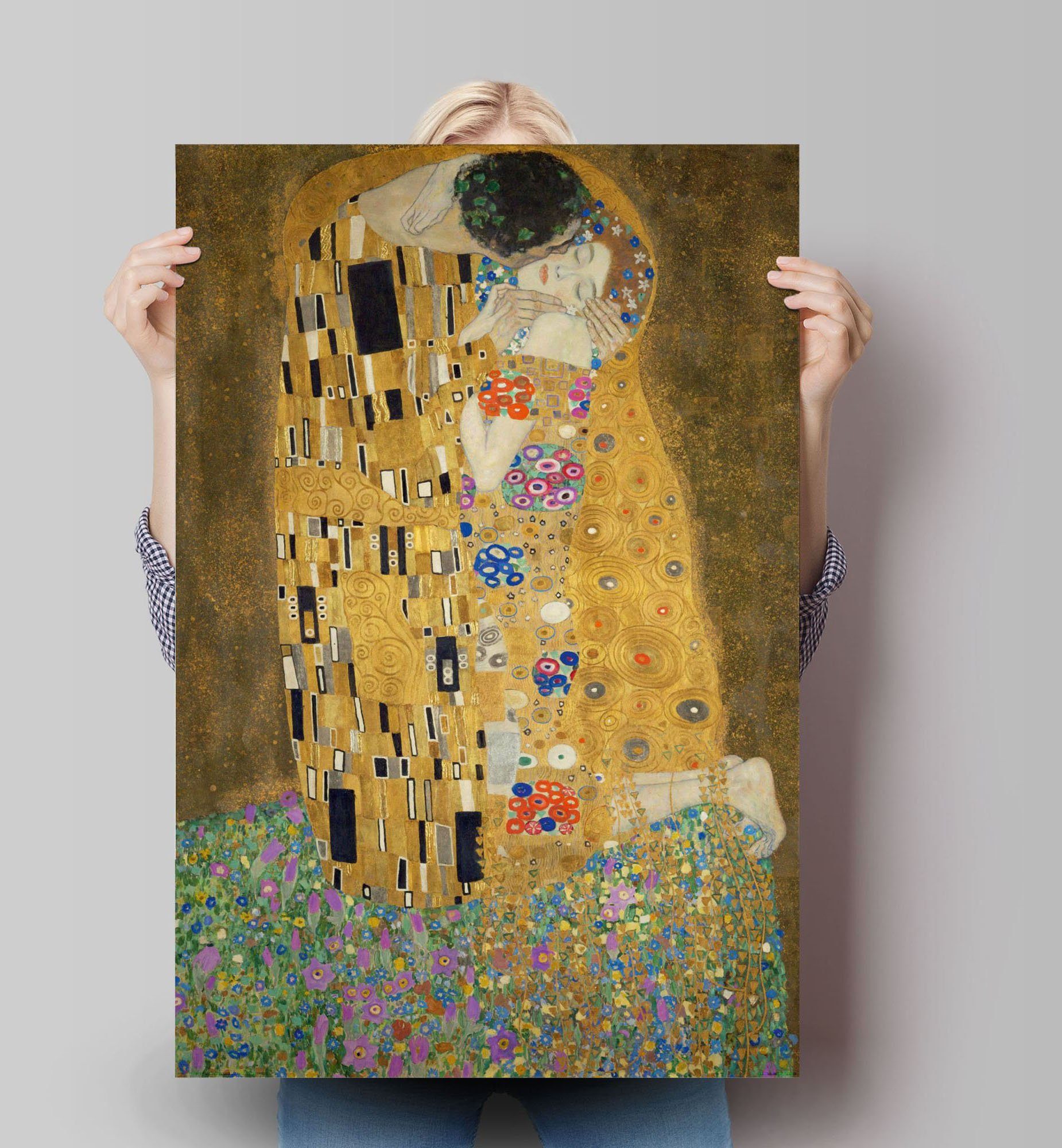 Reinders! Poster de kus Gustav Klimt