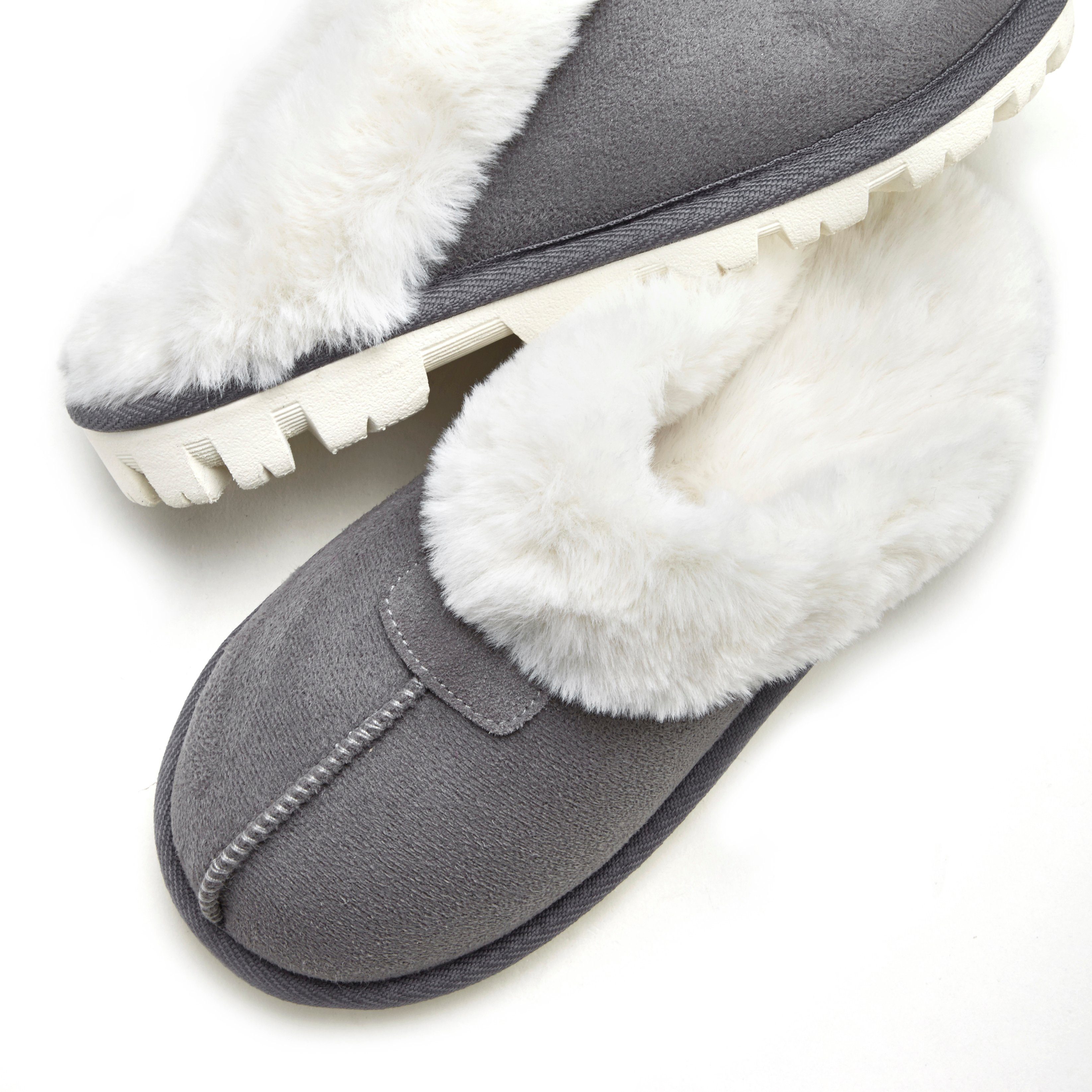 Vivance Slippers Pluche pantoffels, pantoffel, pantoffels, klompen, slippers,