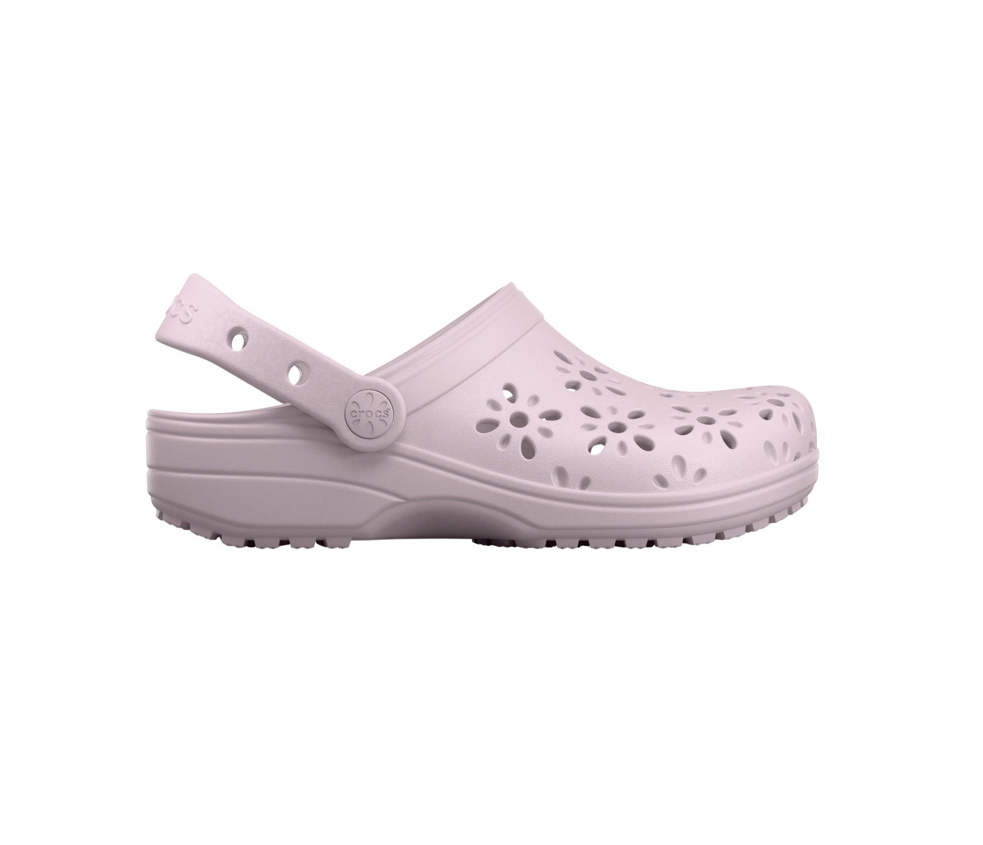 Crocs Clogs Classic Floral Cut Out Clog meisjes clogs maat 32 roze