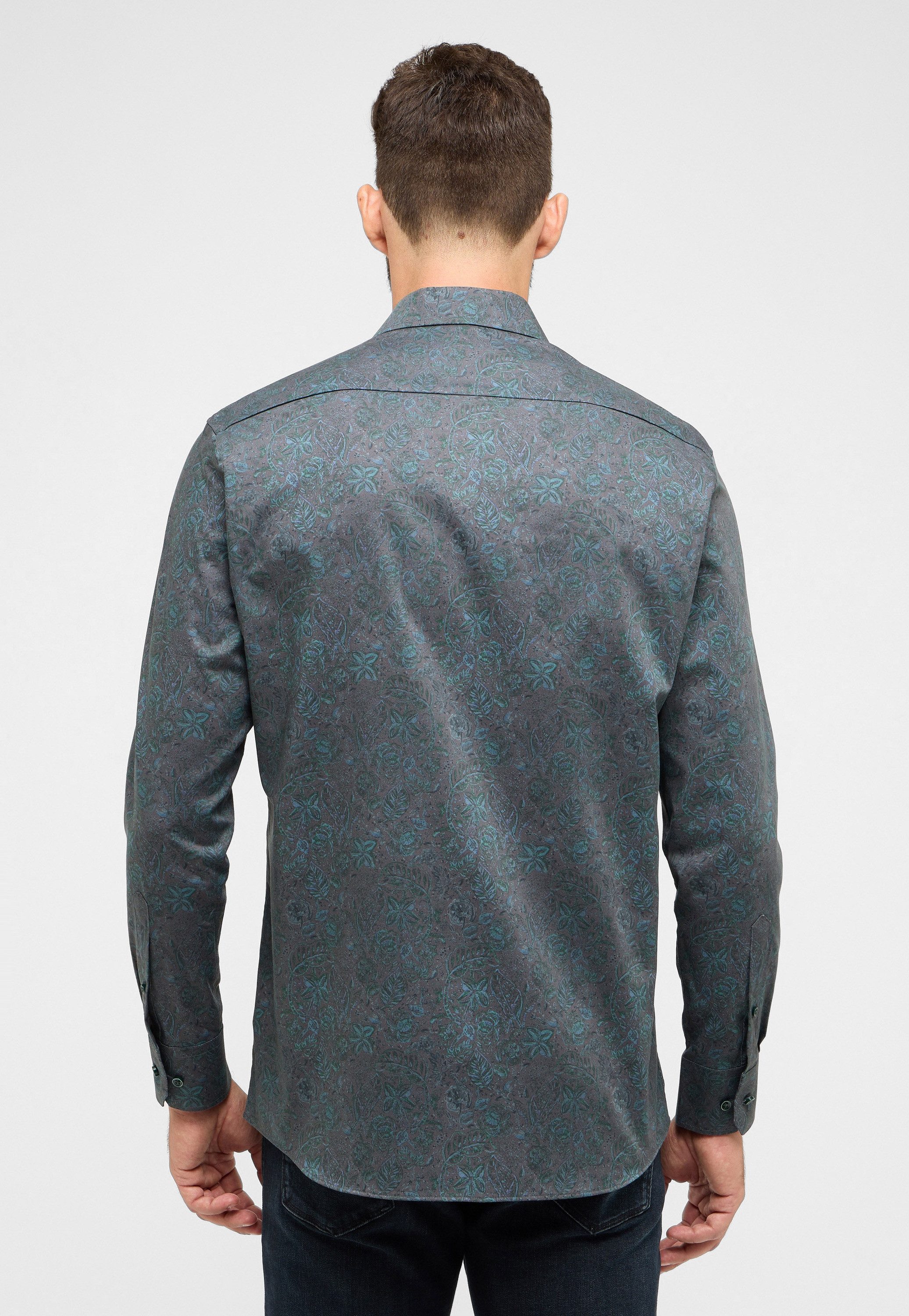 Eterna Overhemd met lange mouwen MODERN FIT NON IRON (strijkvrij)