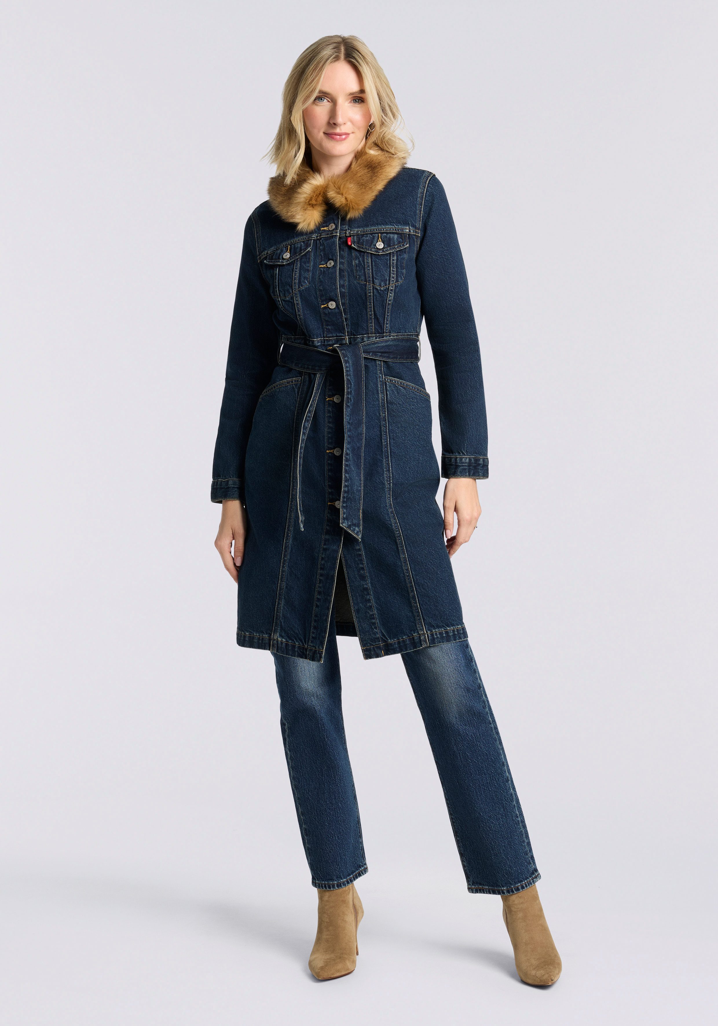 Levi's® Lange jas MOB WIFE TRUCKER