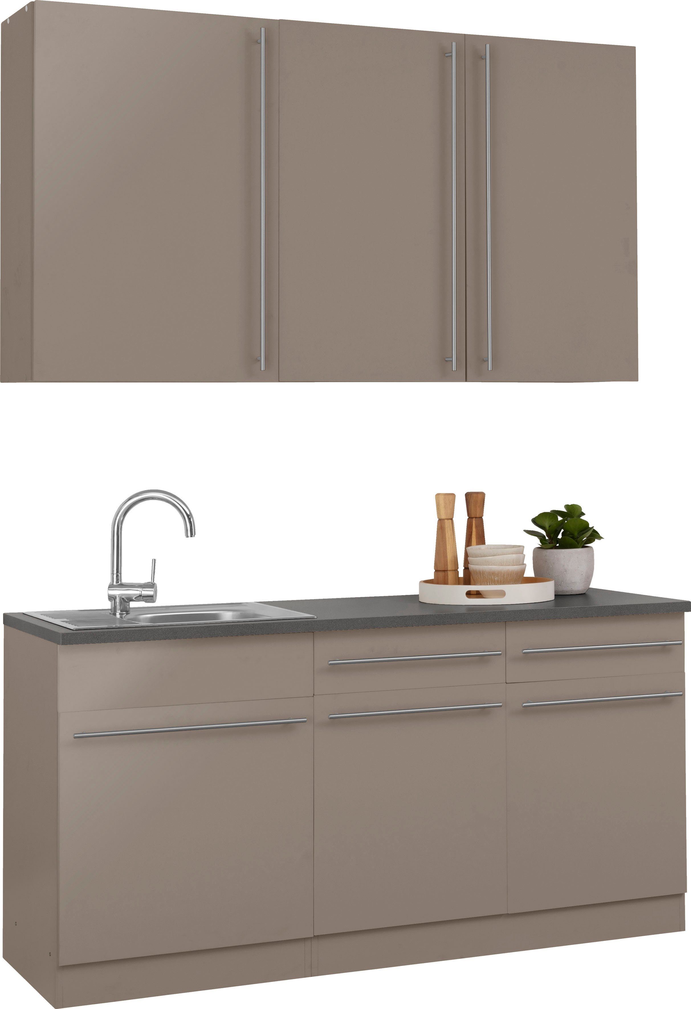 wiho Küchen Pantry keuken Chicago zonder elektrische apparaten, breedte 160 cm