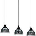 eglo hanglamp beleser zwart - l90,5 x h110 x b20,5 cm - excl. 3x e27 (elk max. 60 w) - van staal - hanglamp - hanglamp - hanglamp - hanglamp - plafondlamp - lamp - eettafellamp - eettafel - keukenlamp zwart