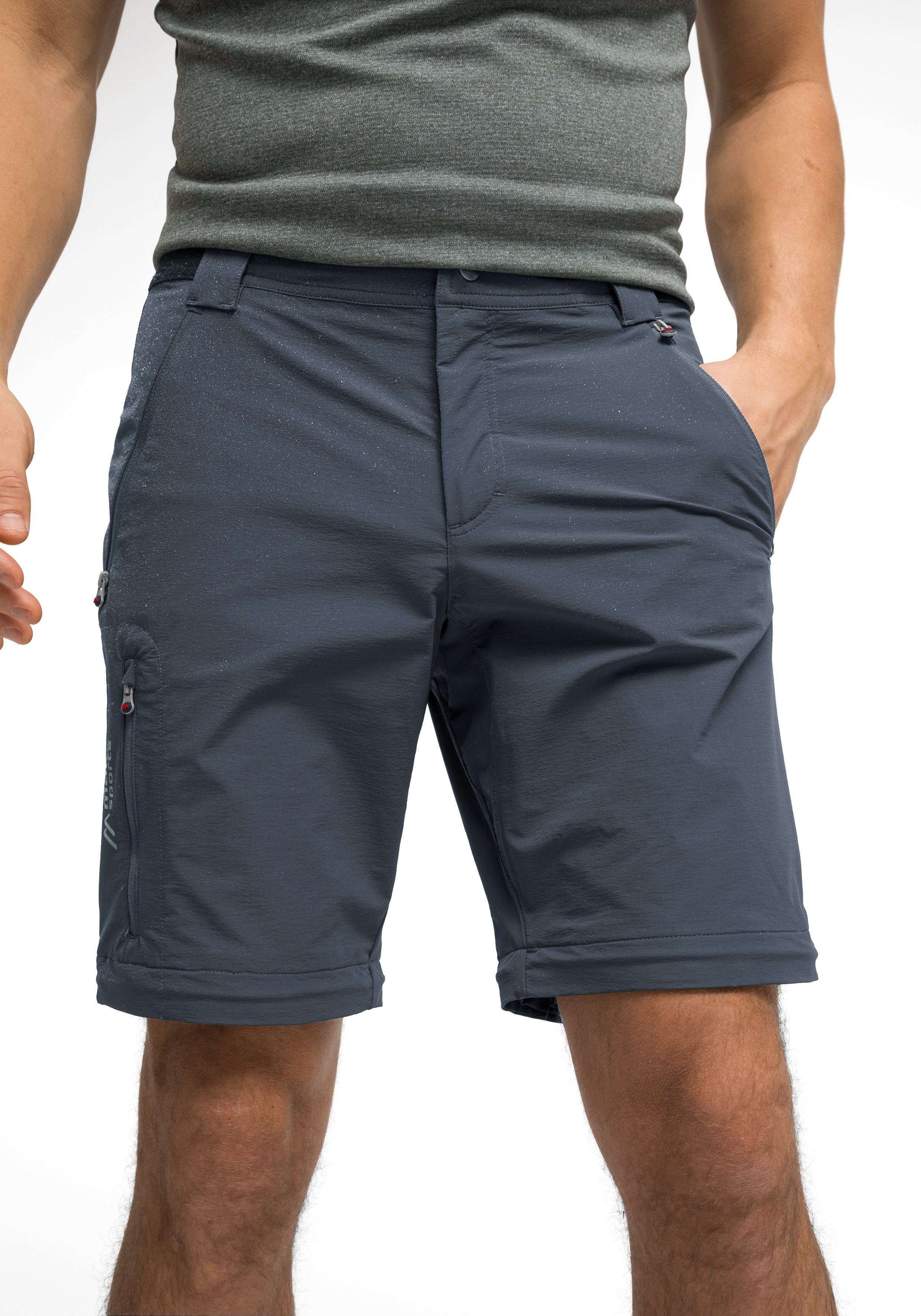 Maier Sports Functionele broek Norit Zip 2.0 M Technische outdoorbroek met zipp off-functie