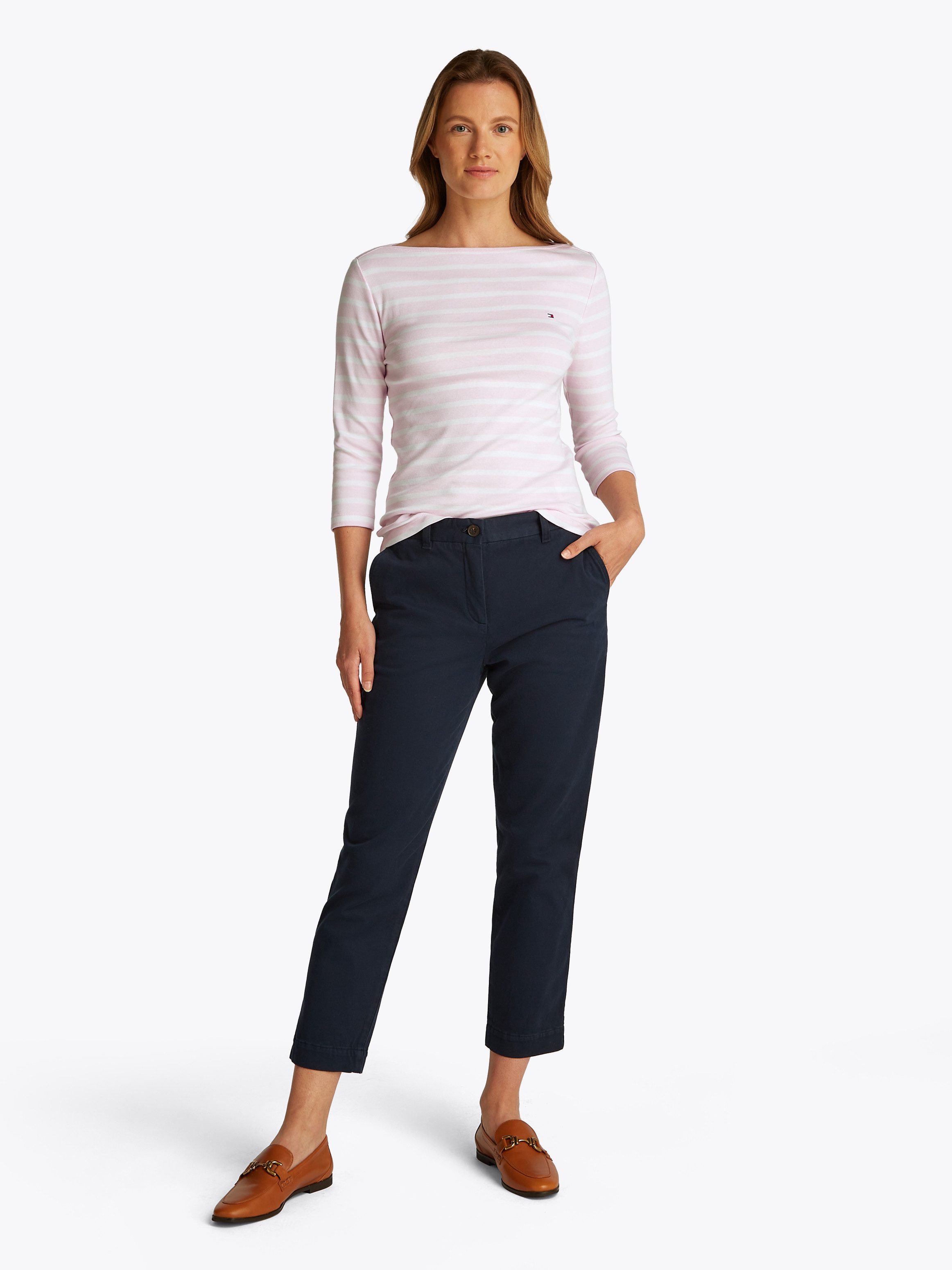 Tommy Hilfiger Shirt met 3/4 mouwen NEW CODY SLIM BOAT-NK 3/4SLV