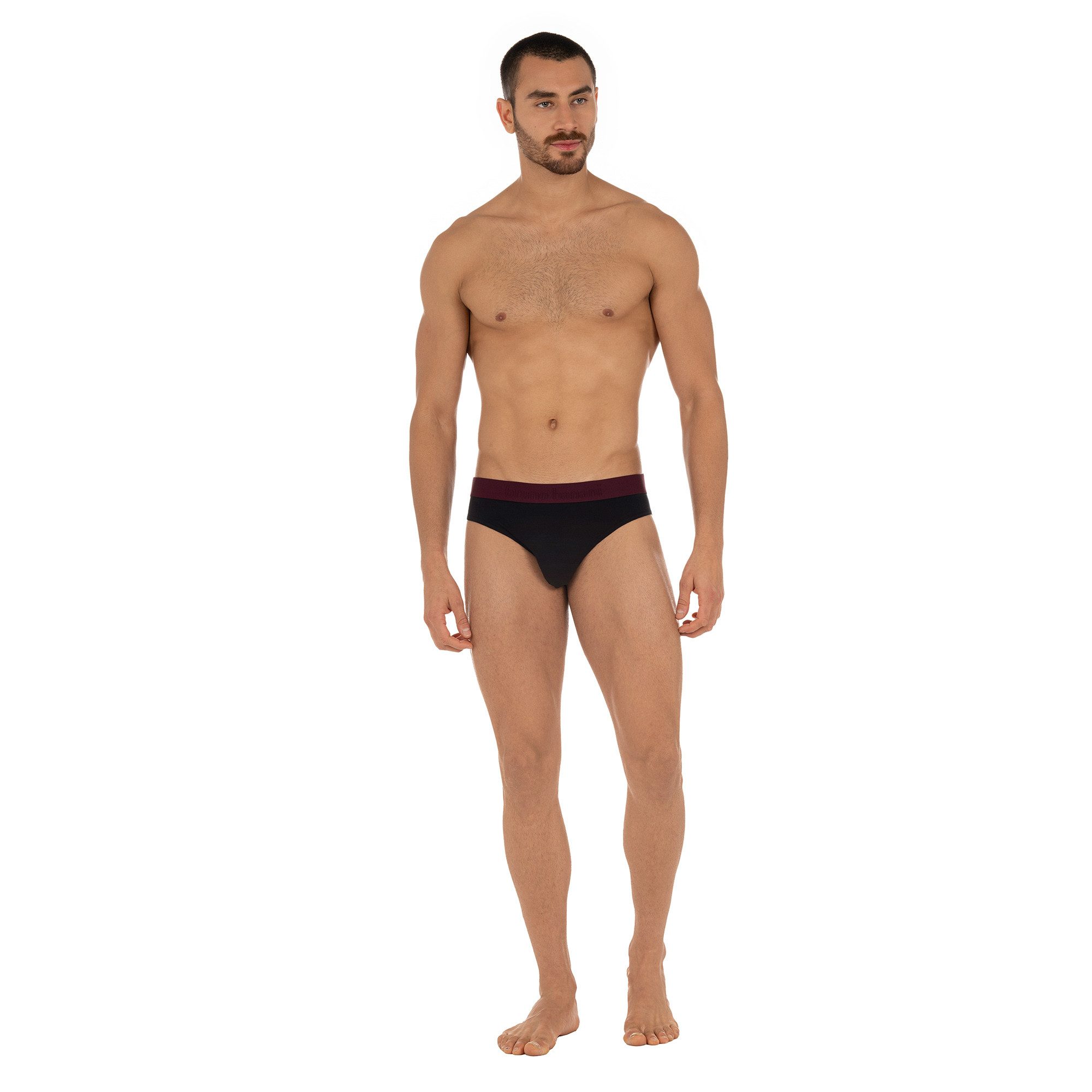 Bruno Banani Slip Flowing met logoband (2 stuks, Set van 2)