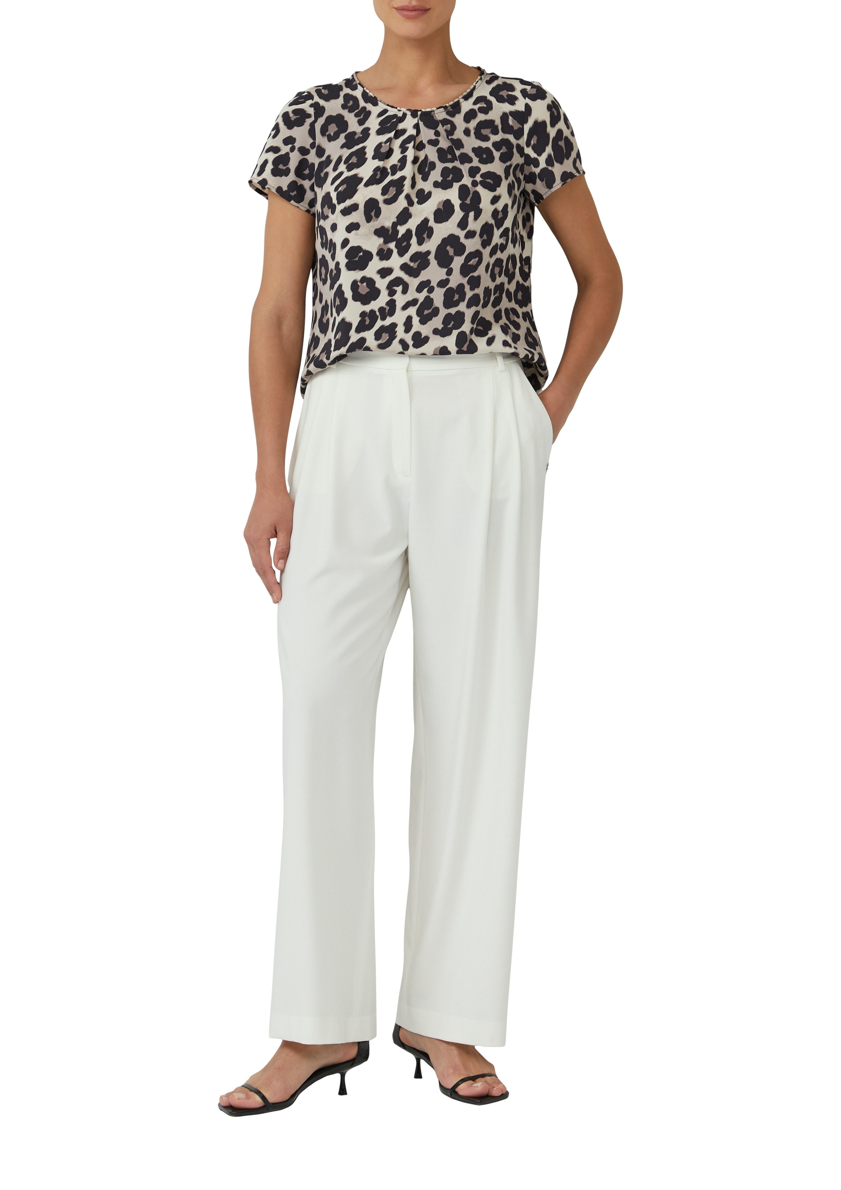 s.Oliver BLACK LABEL Blouse met korte mouwen