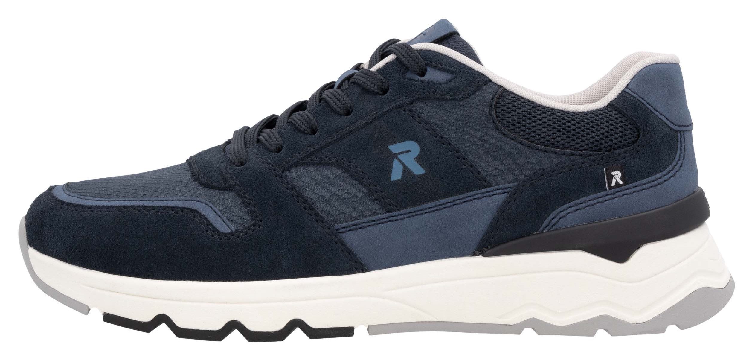 RIEKER Sport Sneakers , veterschoenen, lage schoen, vrijetijdsschoen met zachte binnenzool