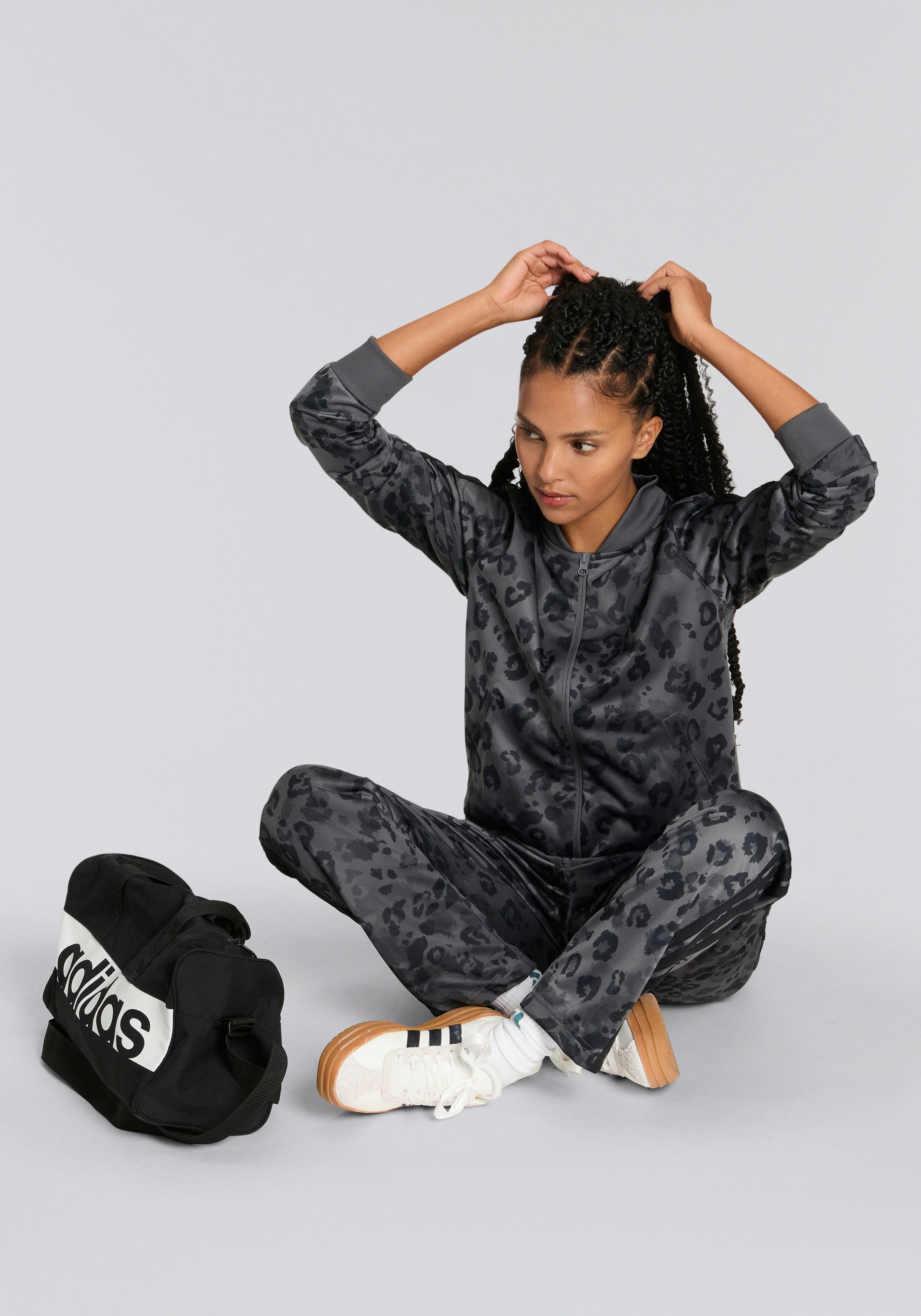 adidas Sportswear Trainingspak W 3S TR AOP TS (2-delig)
