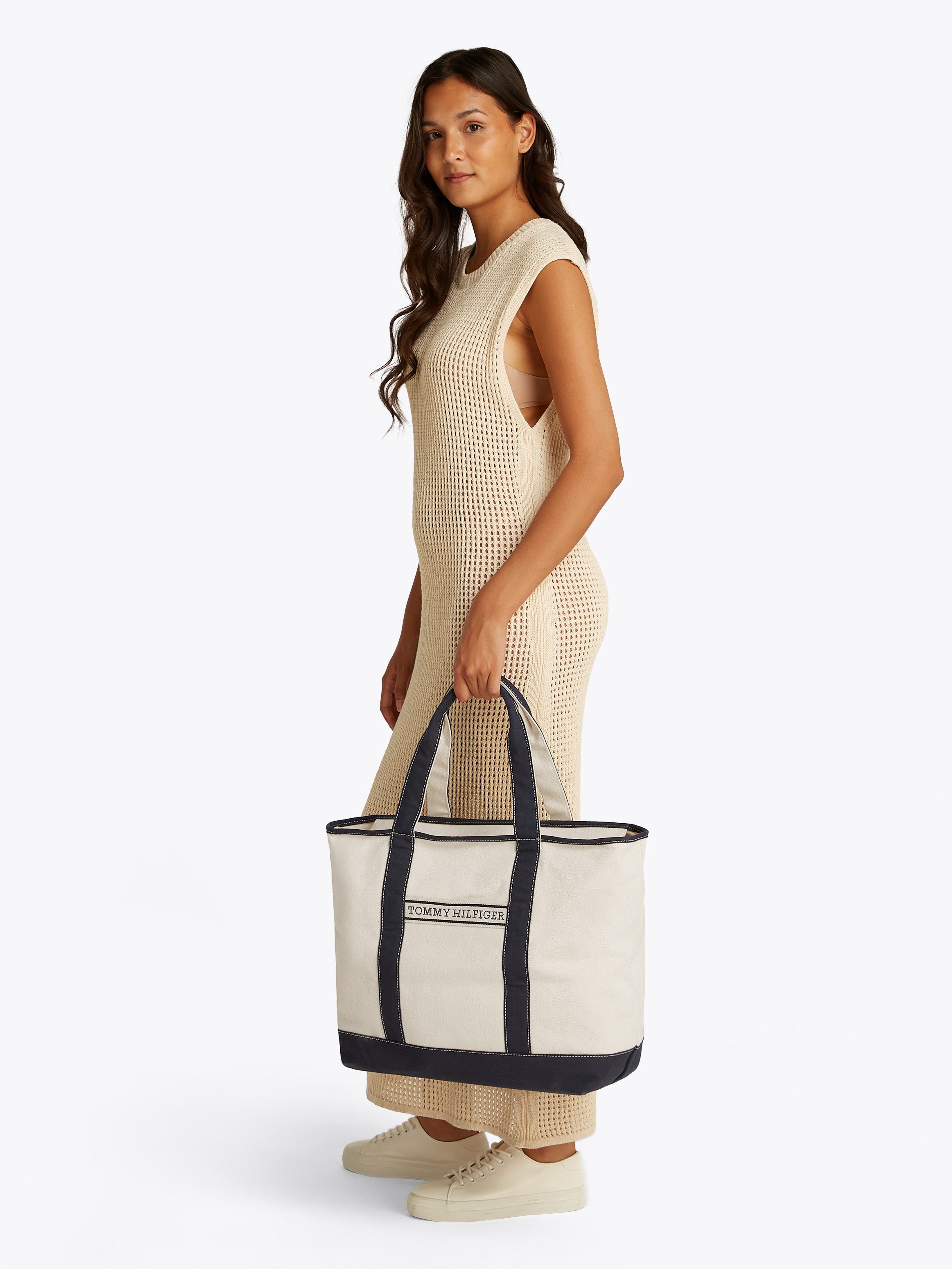 Tommy Hilfiger Draagtas TH SUMMER CANVAS TOTE