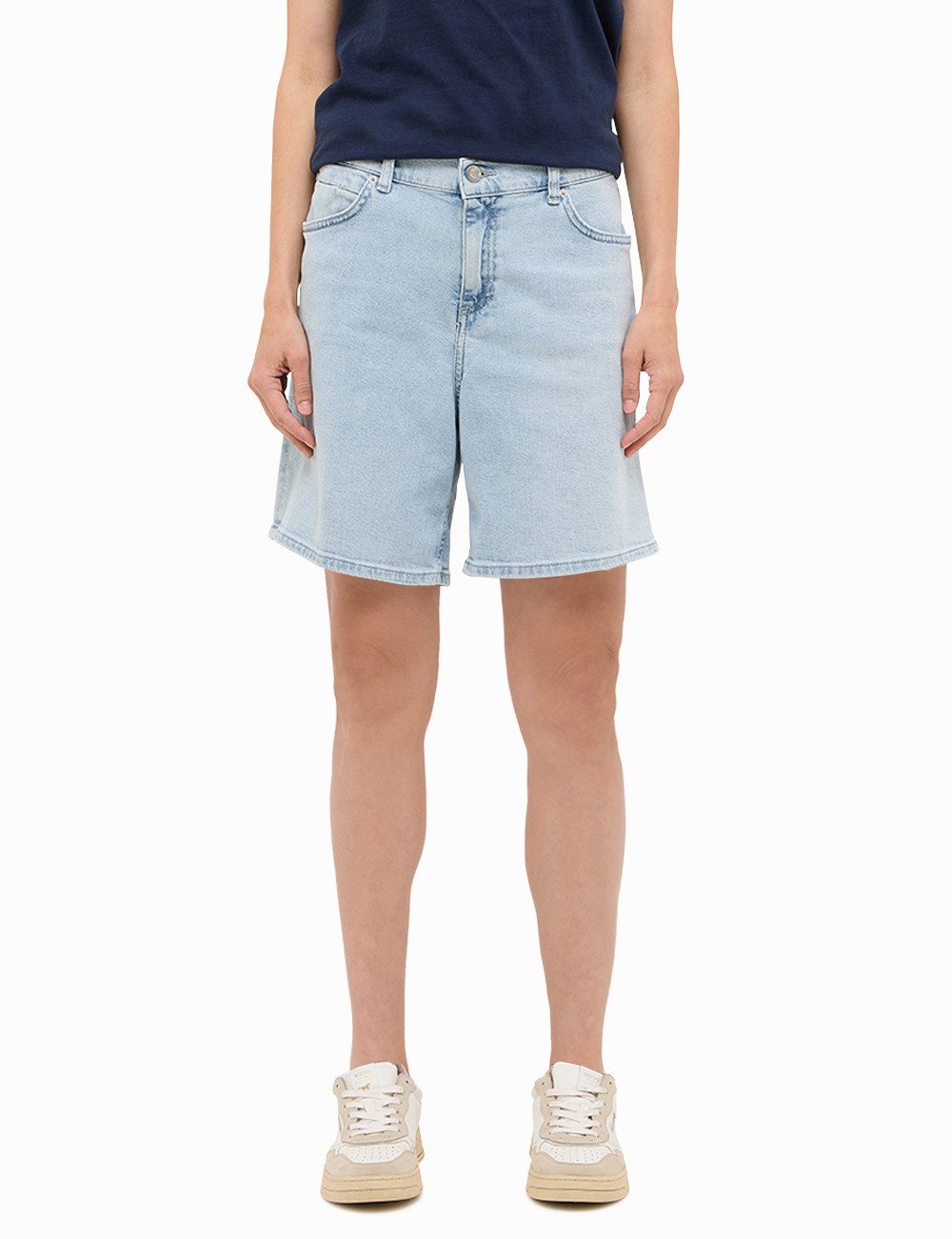 MUSTANG Short Damesstijl Jodie Shorts dames broeken maat 27 blauw