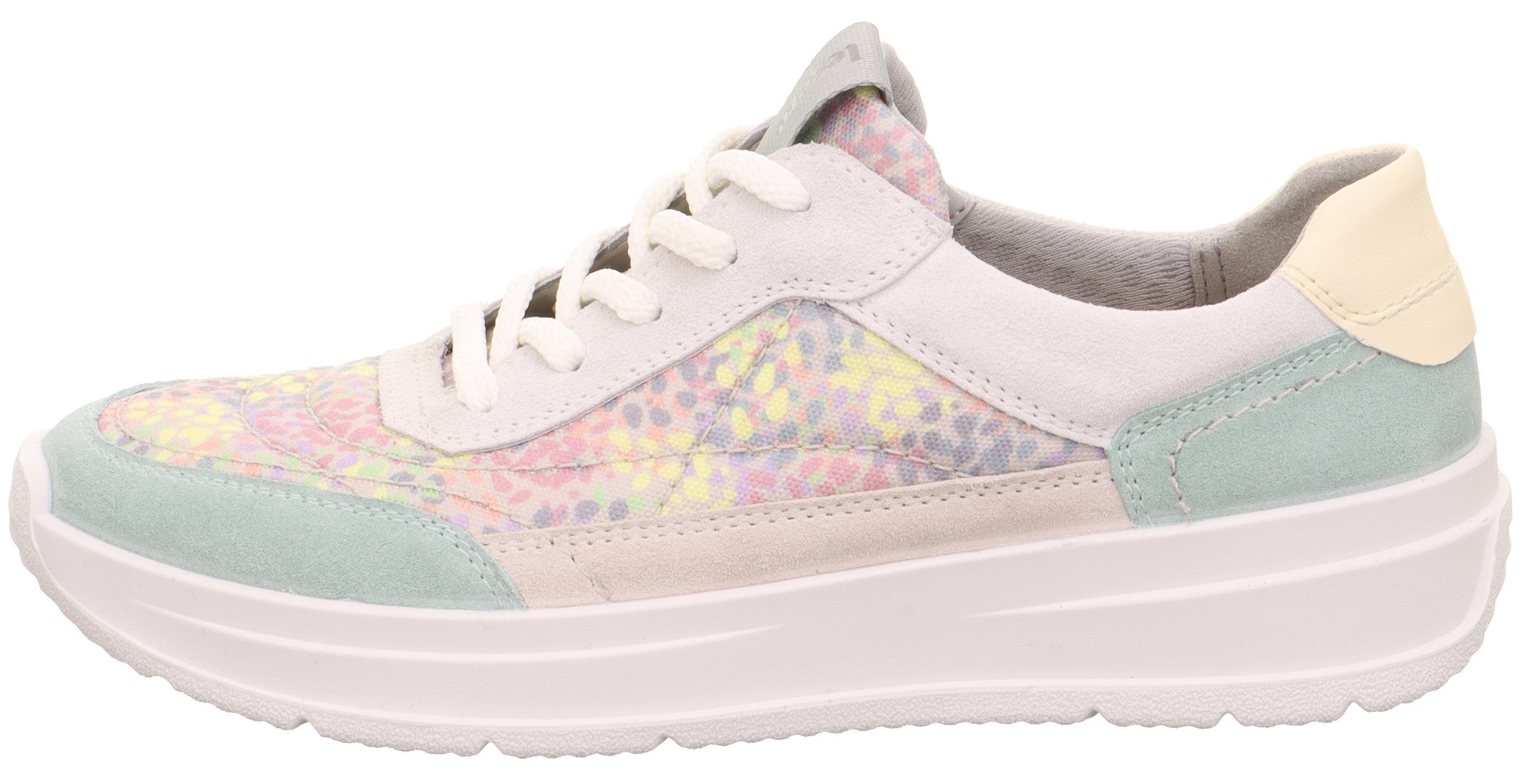 Legero Sneakers Sprinter in pastelkleuren look, vrijetijdsschoen, lage schoen, veterschoen