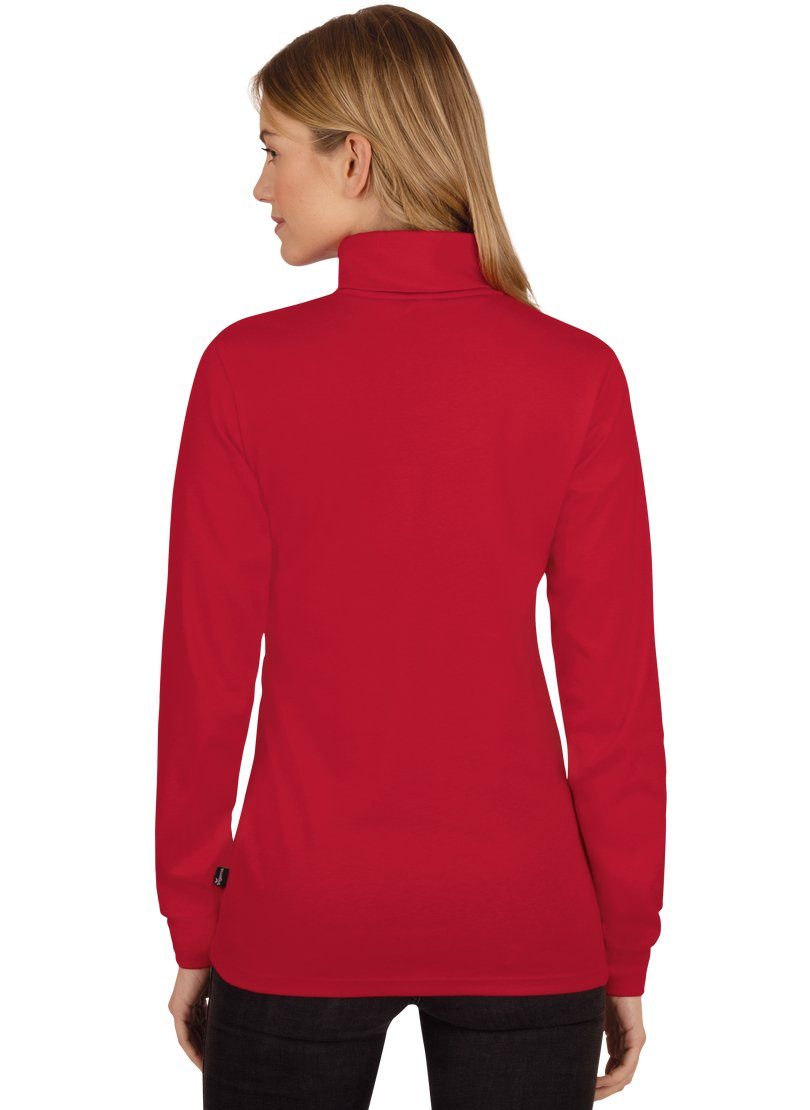 Trigema Colshirt TRIGEMA ski- en sportcoltrui met lange mouwen (1-delig)