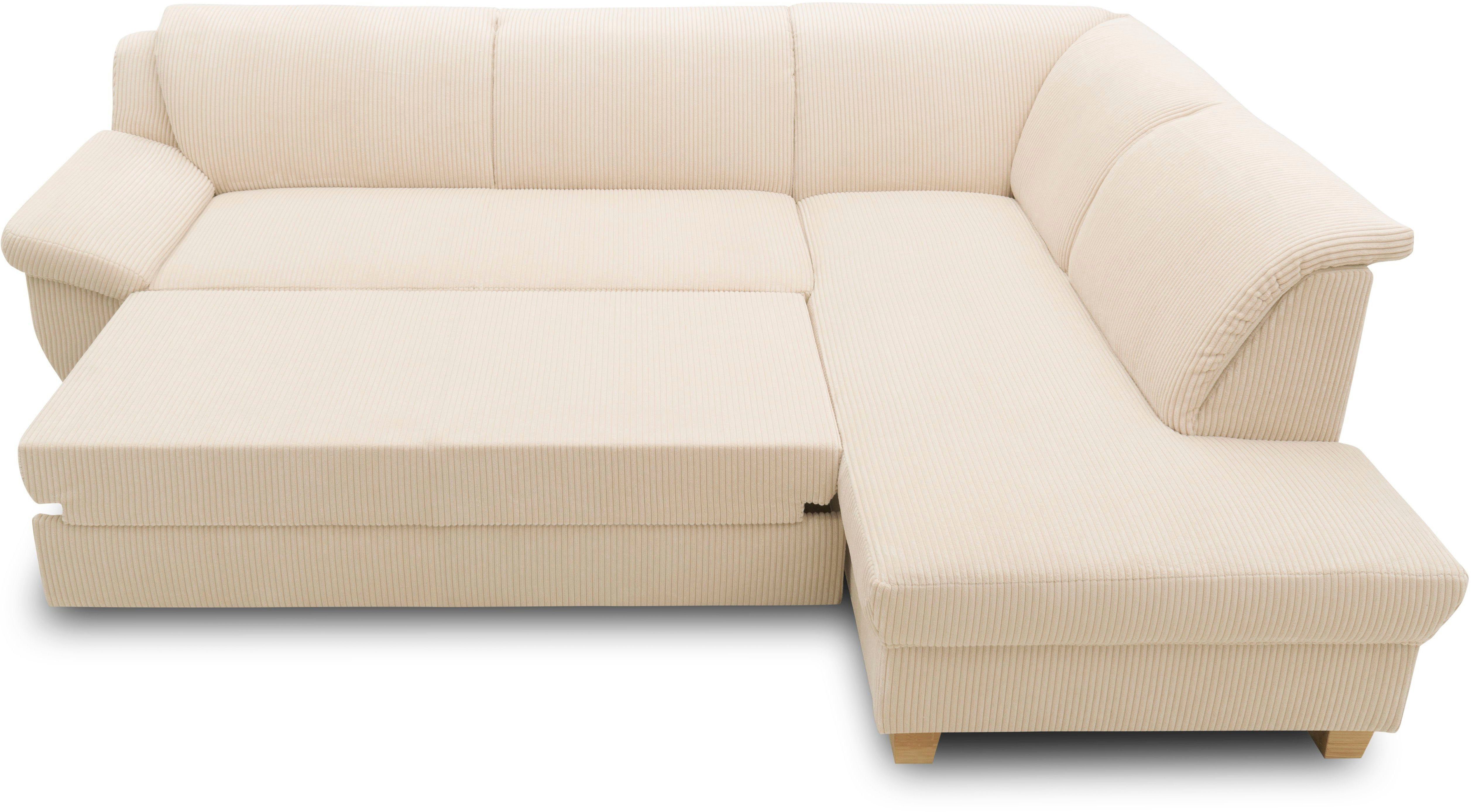 Home affaire Hoekbank Yesterday tijdloos en elegant, comfortabele armleuningen, L-vorm