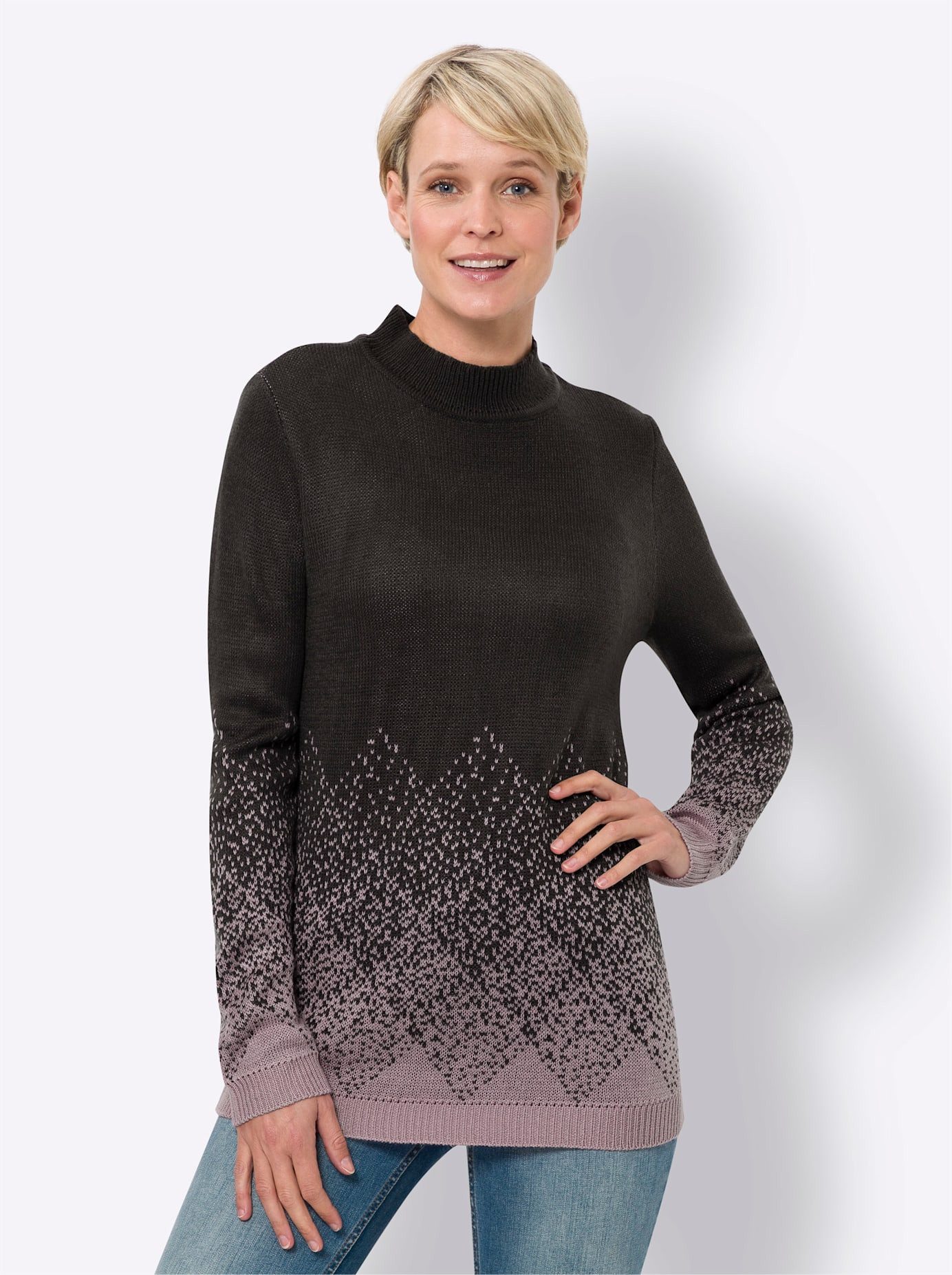 Classic Basics Trui met staande kraag Trui met opstaande kraag