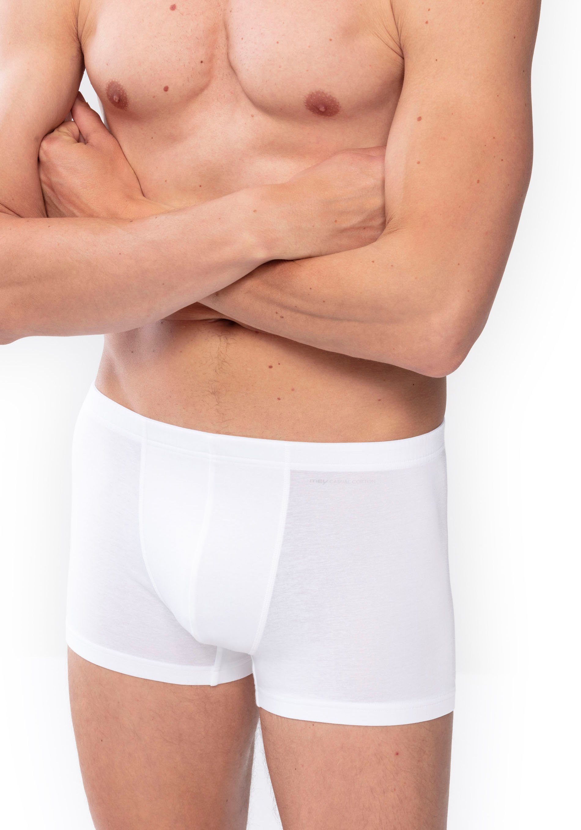 Mey Boxershort Casual Cotton optimale zit door perfecte pasvorm (Set van 2)
