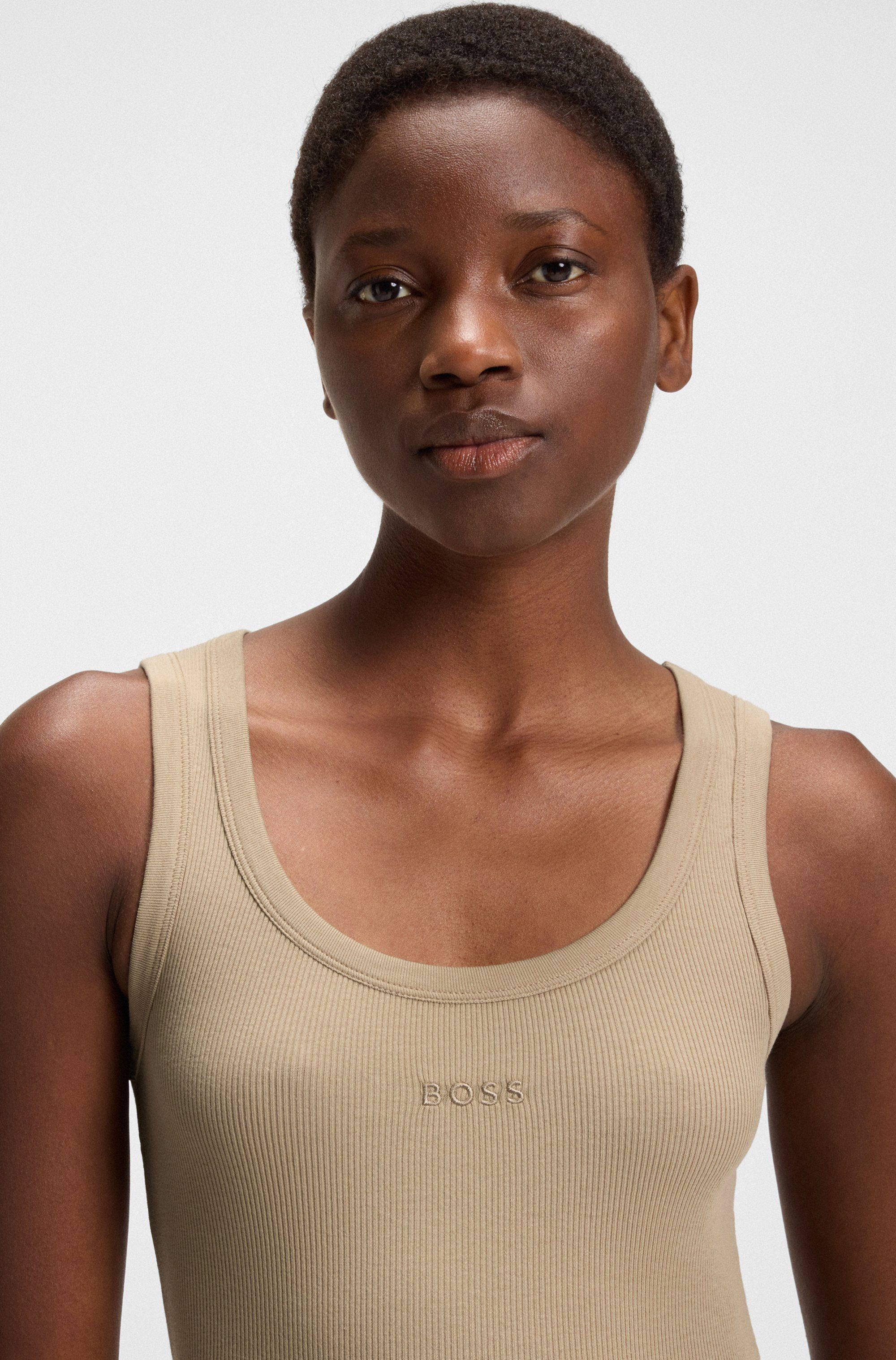 Boss Orange Lange top Ematite Premium Damesmode