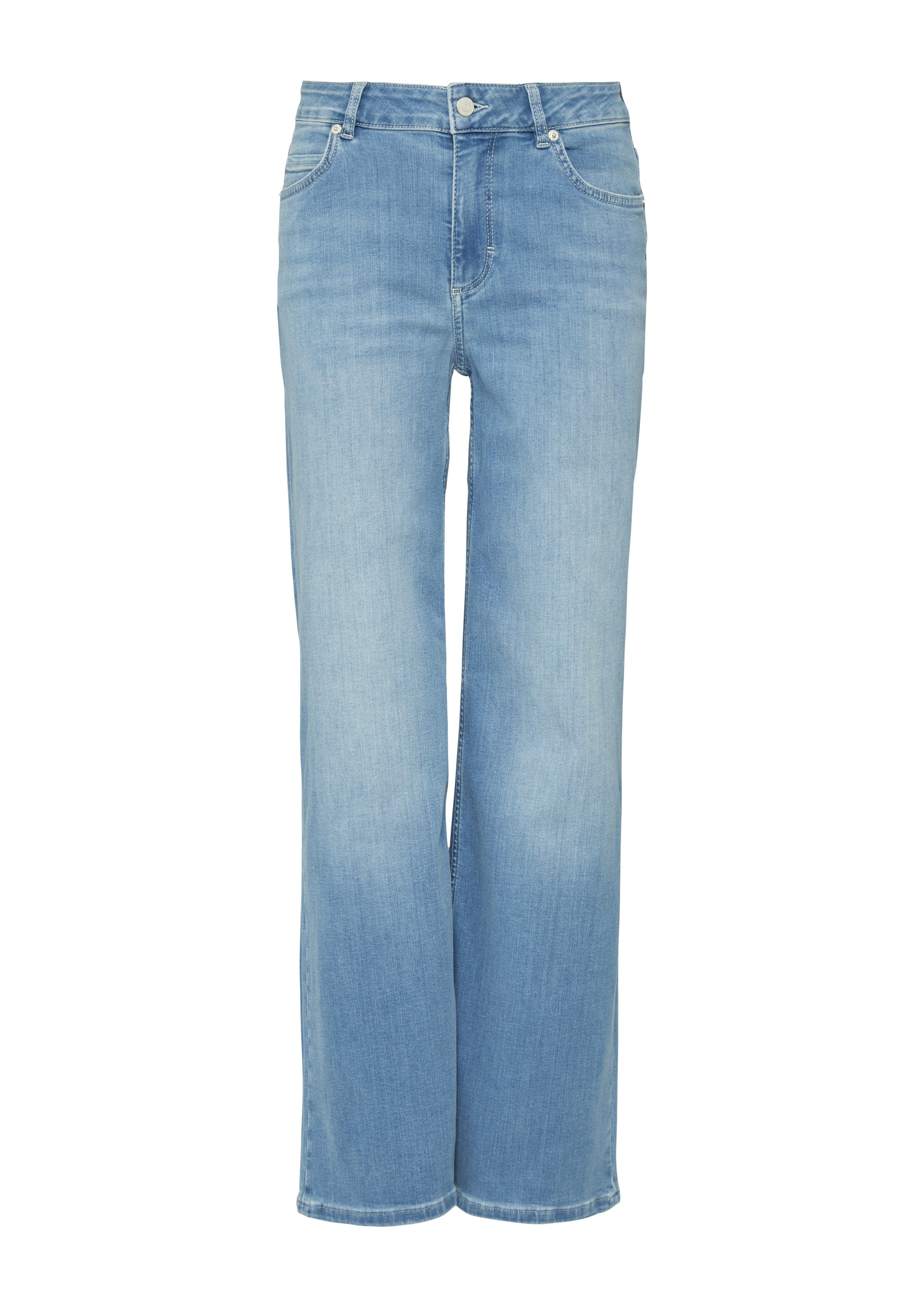 comma casual identity Wijde jeans