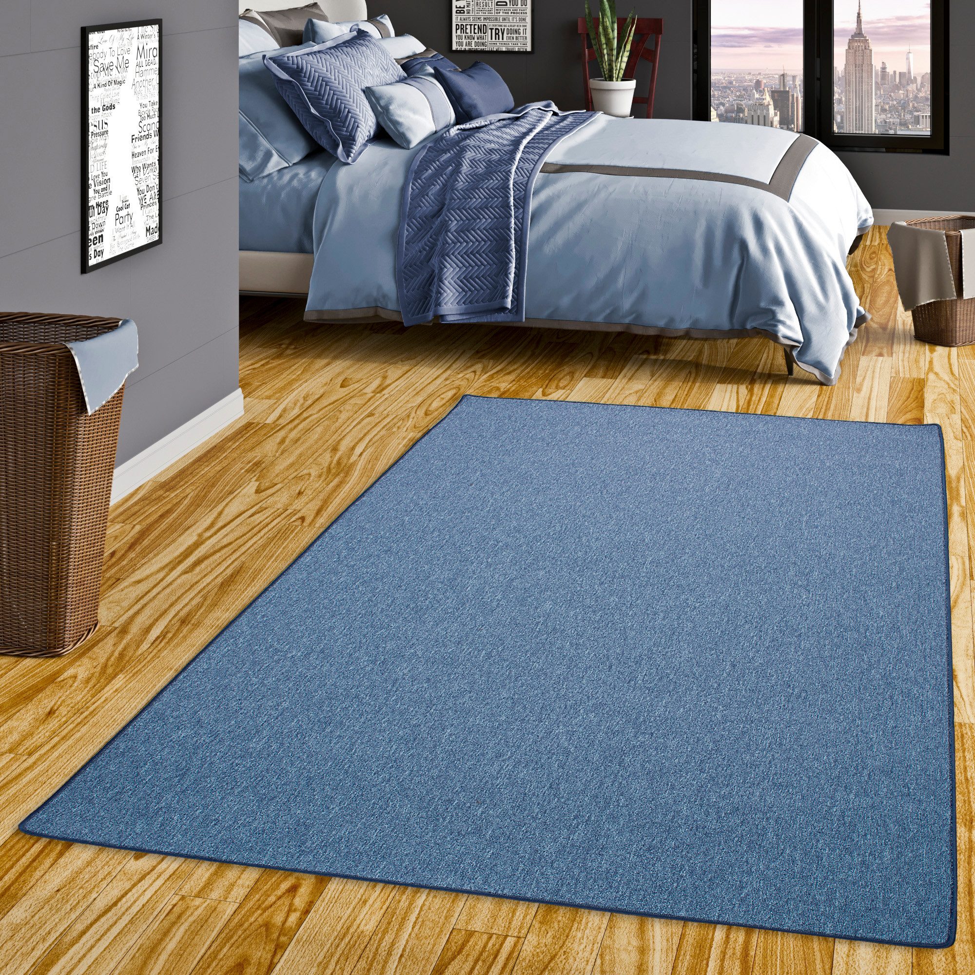my home Vloerkleed Fortis Effen kleuren, lussen, geketteld, ook als loper, slijtvast