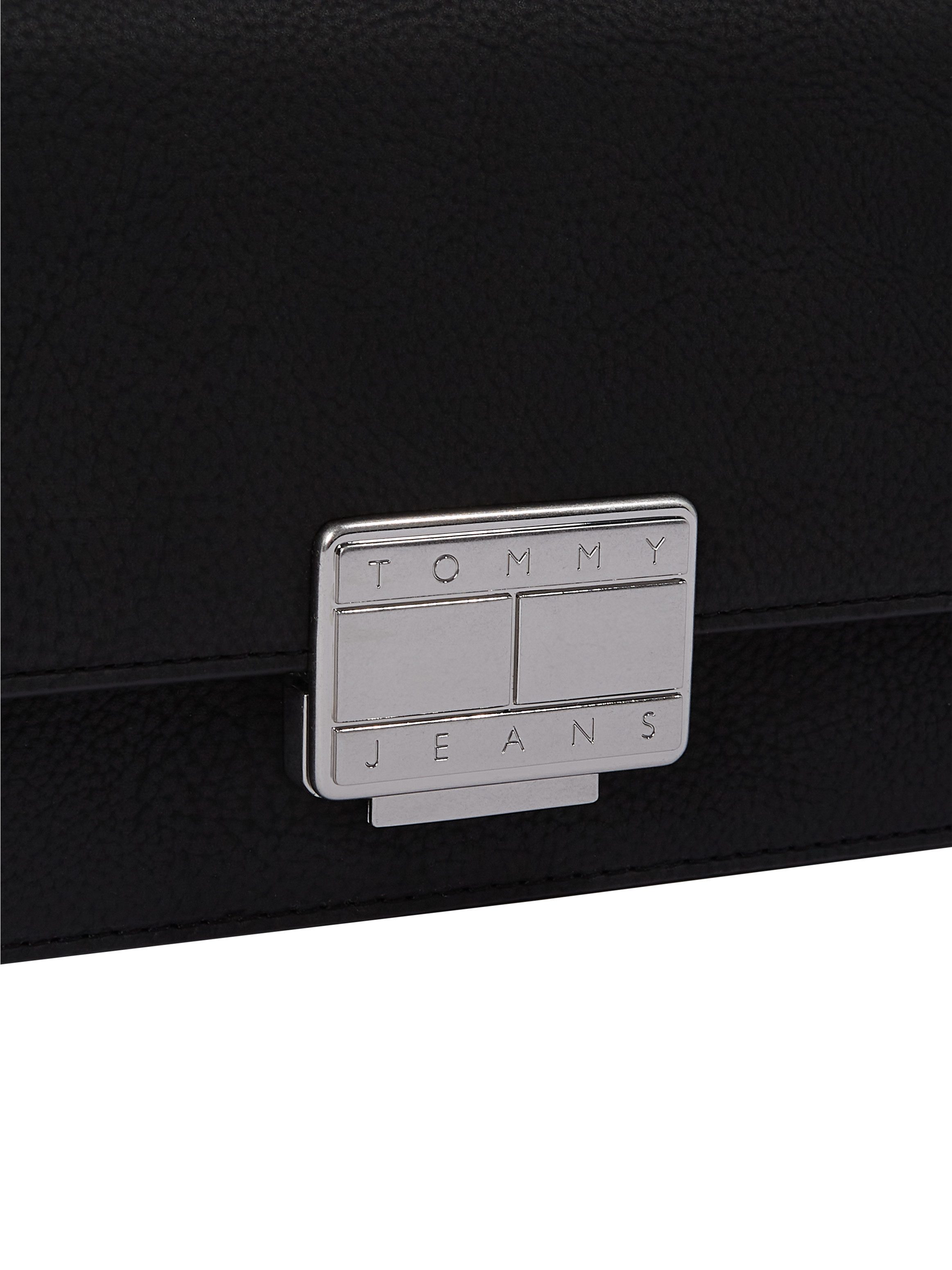 TOMMY JEANS Schoudertas TJW FASHIONISTA CROSSOVER , dames avondtas, handtas met logo-sieraandeel