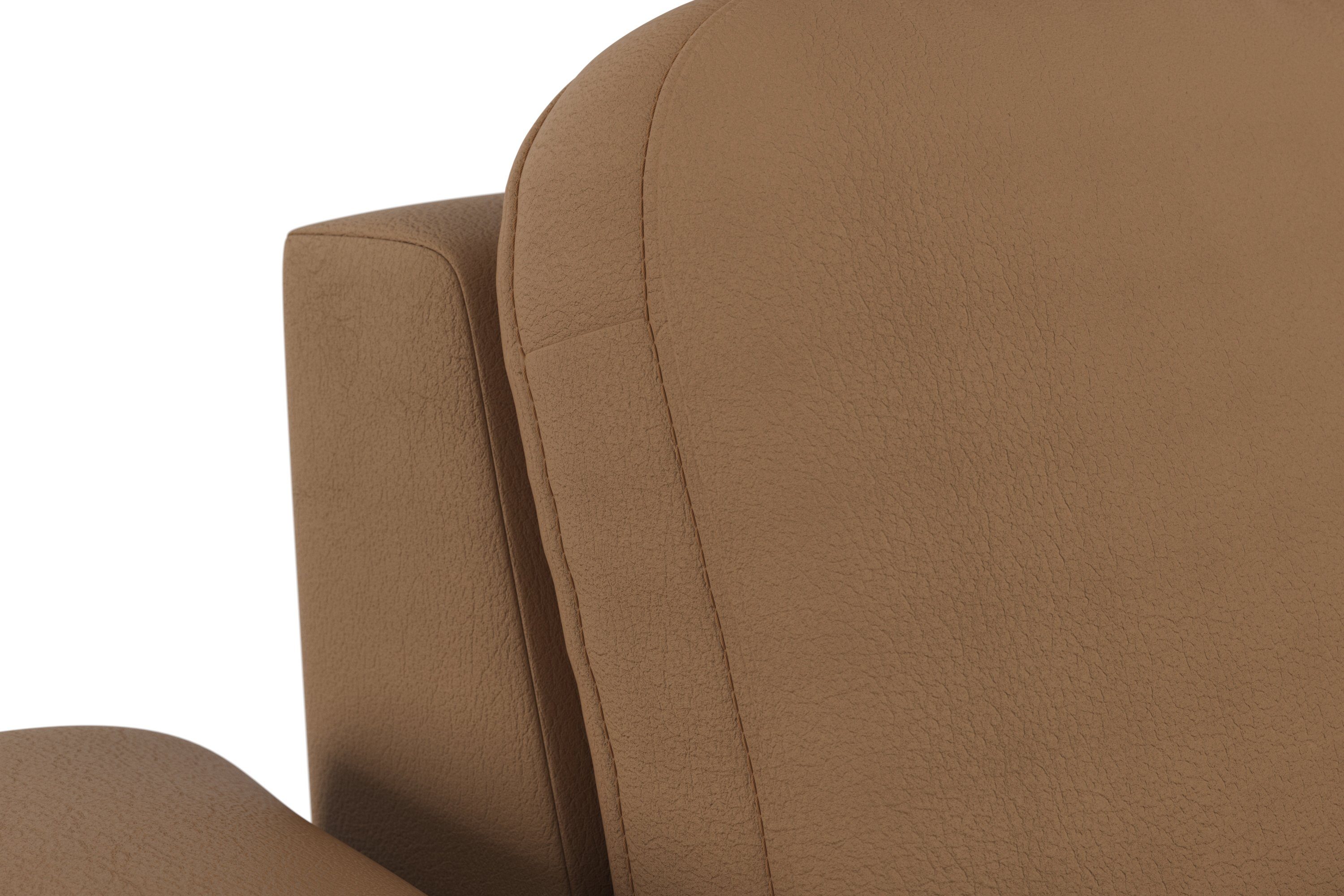 sit&more Hoekbank Bendigo L-vorm inclusief zitdiepteverstelling, bodemvrijheid 15 cm, in 2 pootkleuren