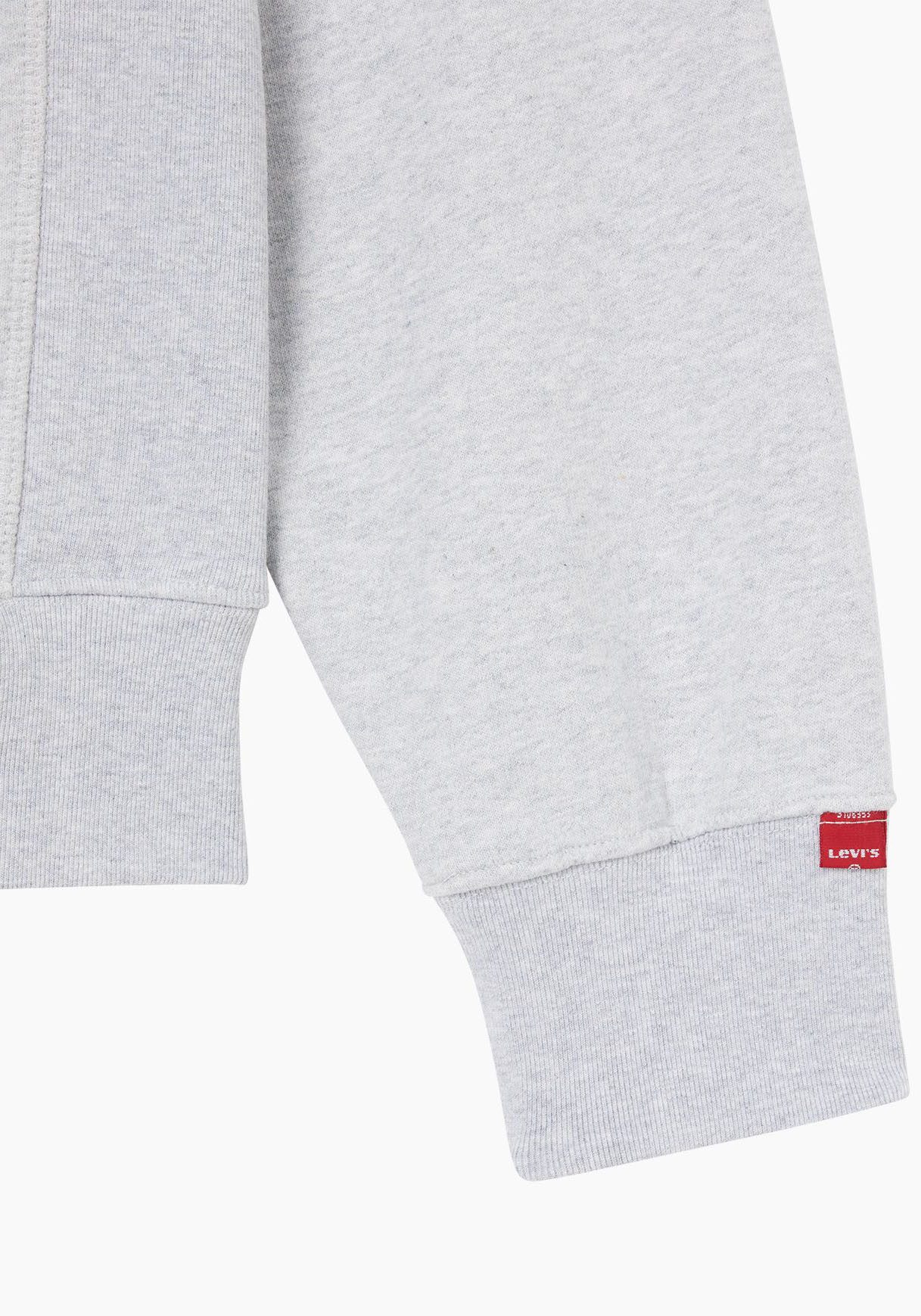 Levi's Hoodie THE AUTHENTIC HOODIE met kleine ton-sur-ton logo-borduursel op de borst